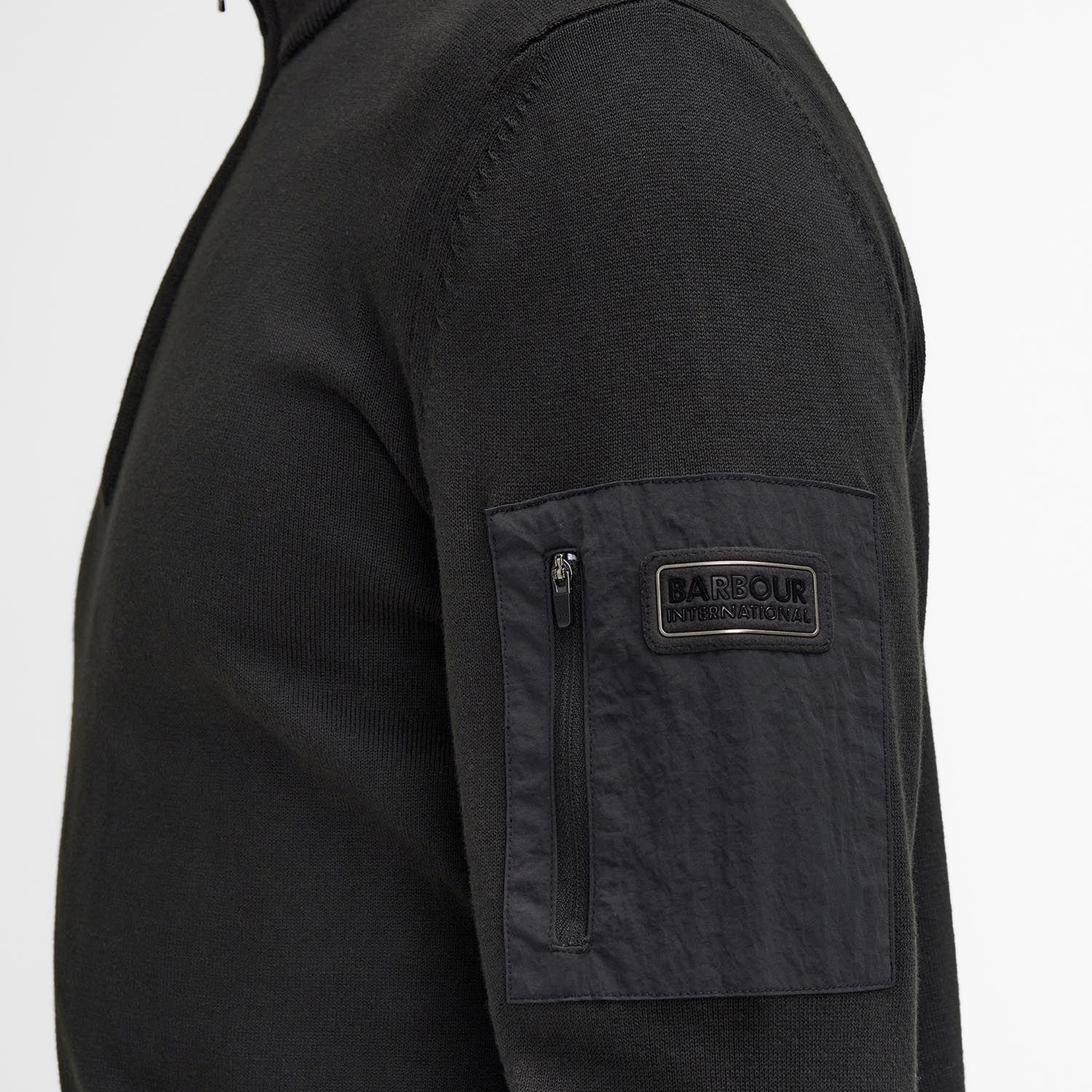 B.Intl Blades Pamuklu Yarım Fermuarlı Kazak