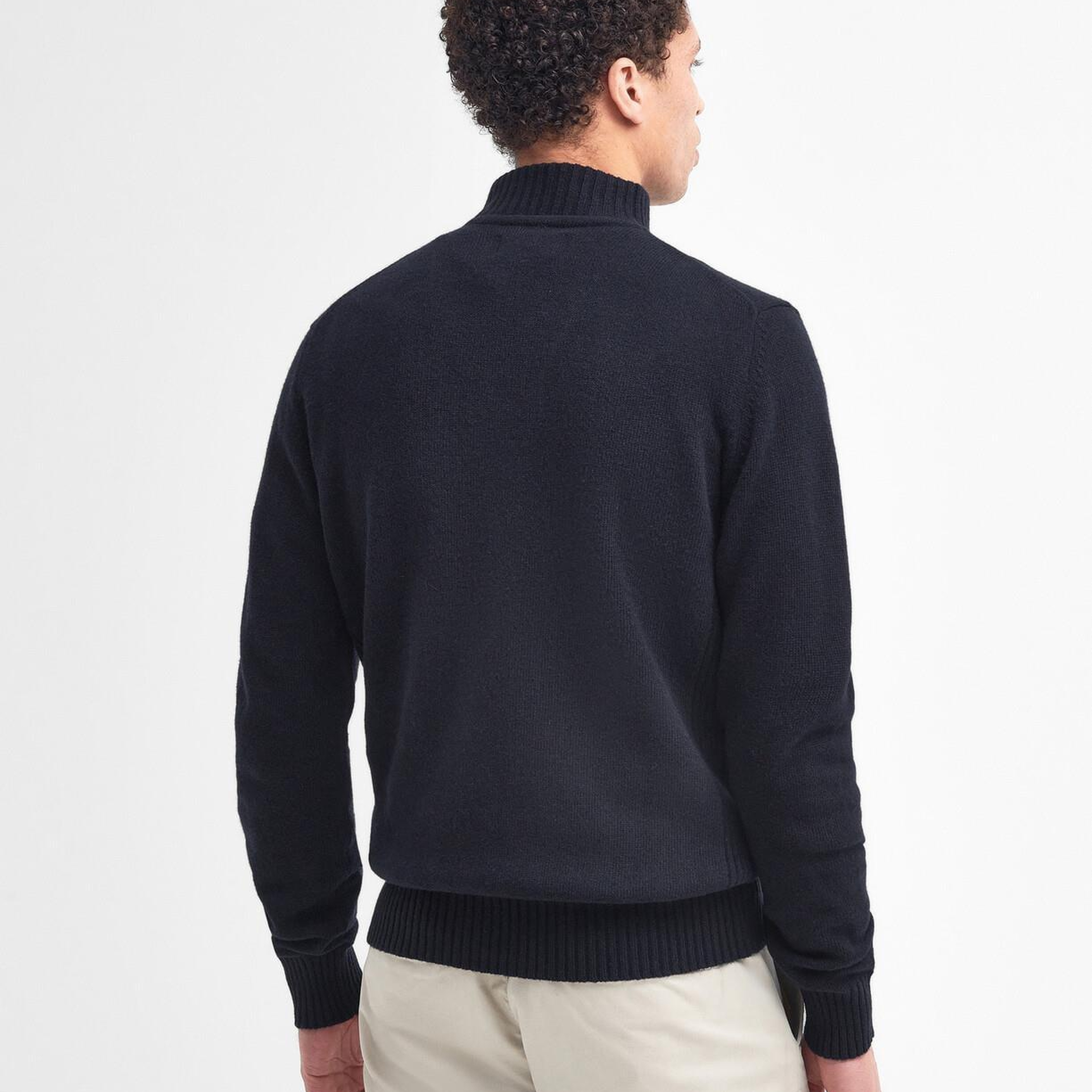 Barbour Essential Lambswool Half Zip Kazak