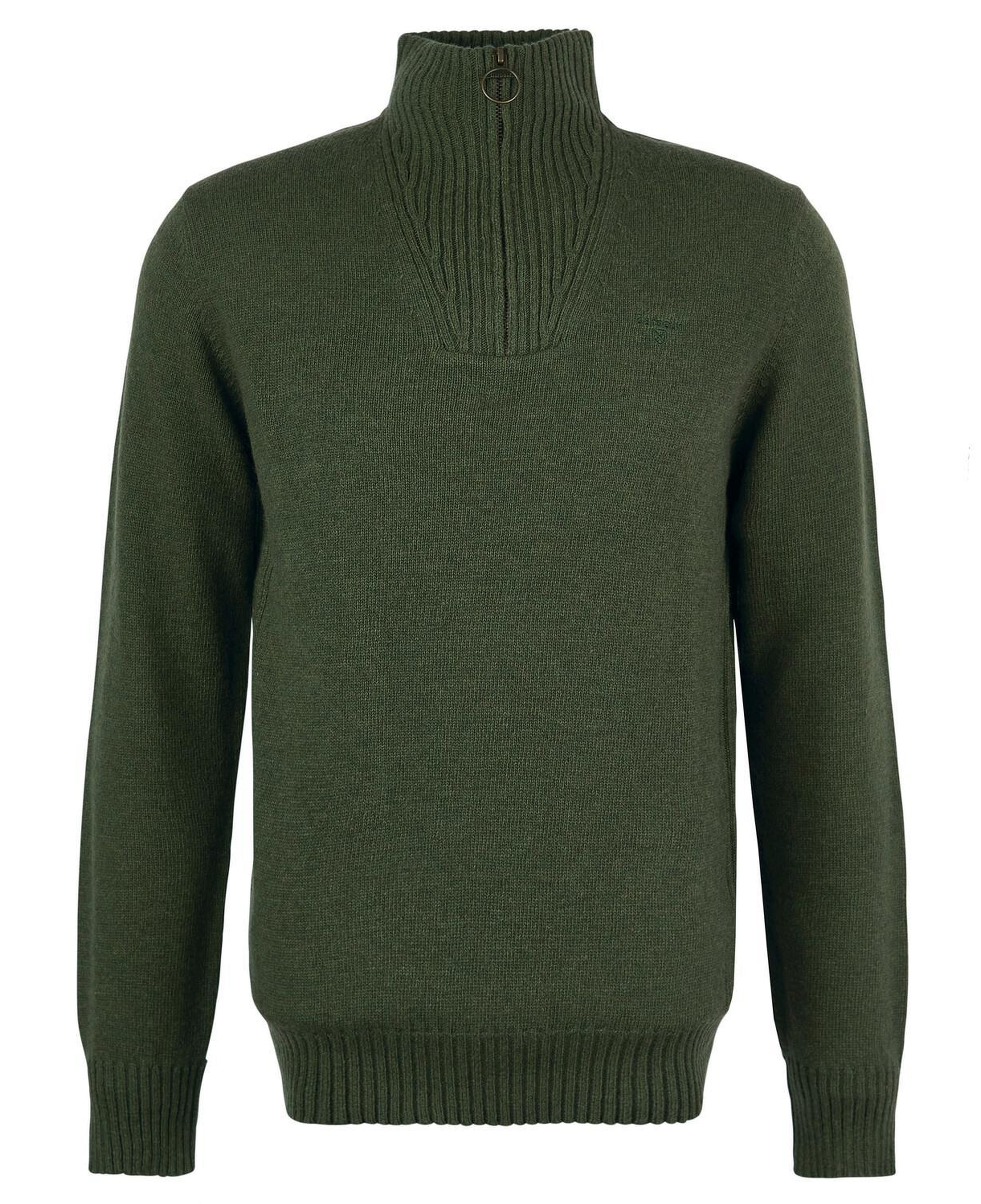 Barbour Essential Lambswool Half Zip Kazak