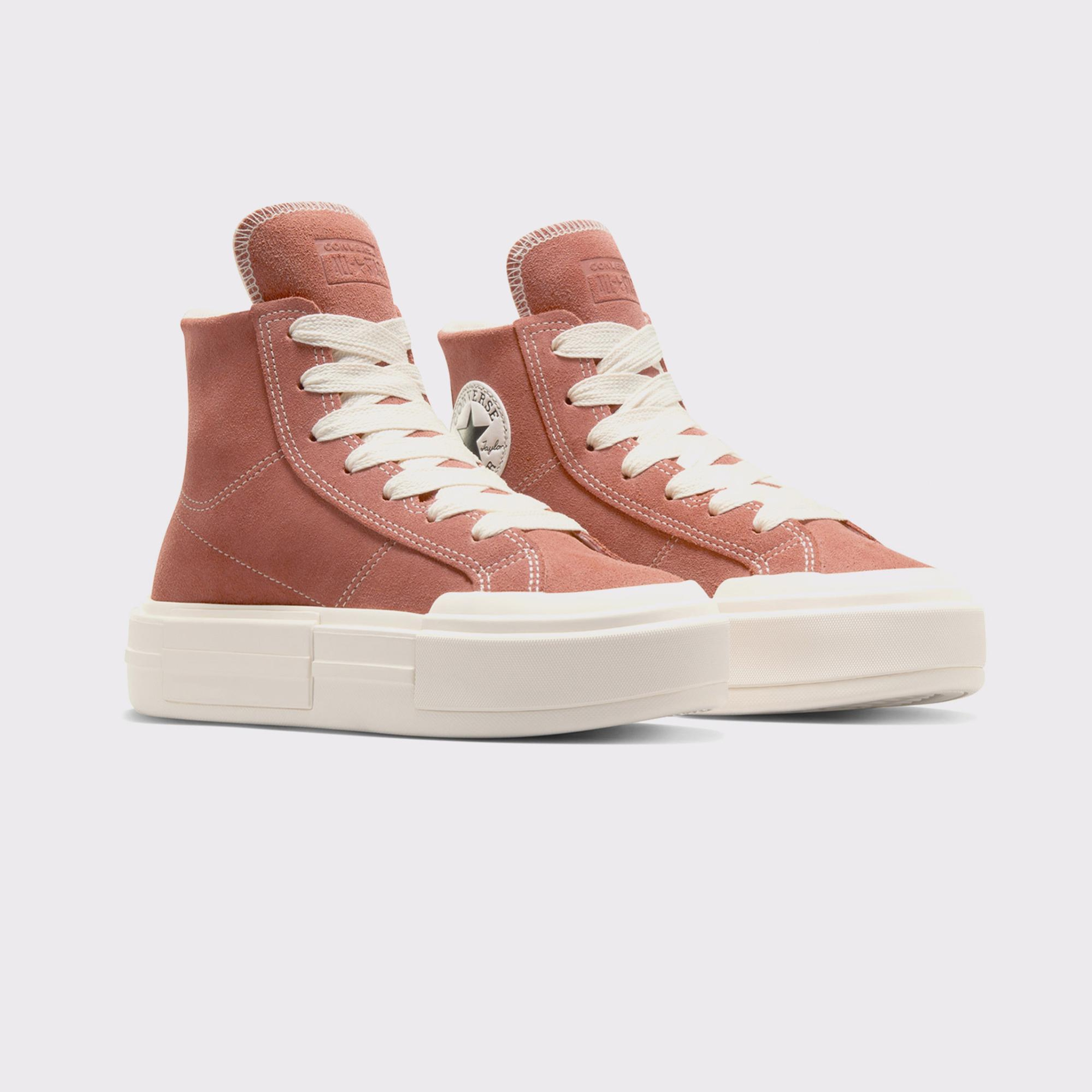 Converse Cruise Unisex Kahverengi Süet Platform Sneaker