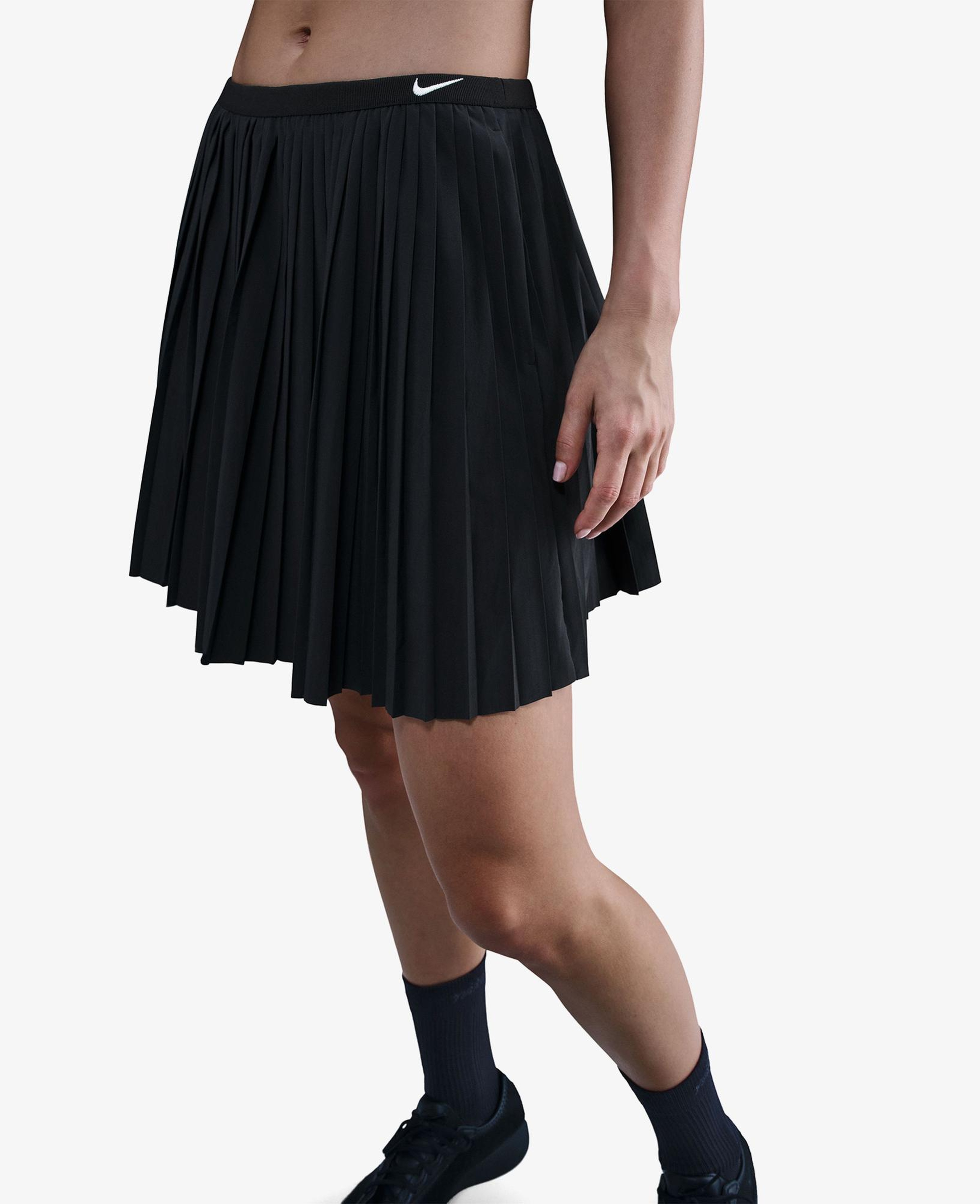 Nike Sportswear Pleated Kadın Siyah Etek