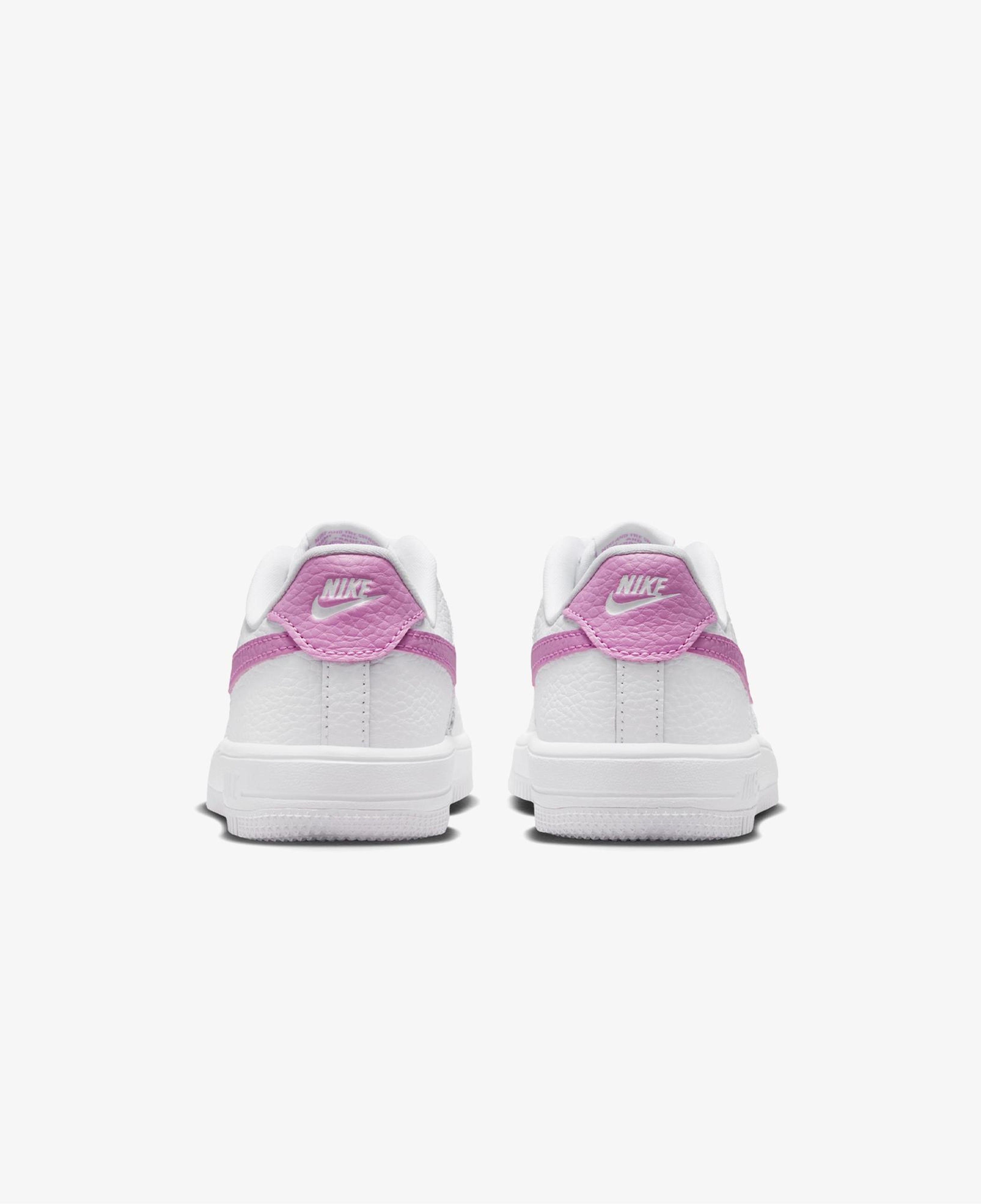 Nike Force 1 Low Lace Çocuk Beyaz/Pembe Spor Ayakkabı