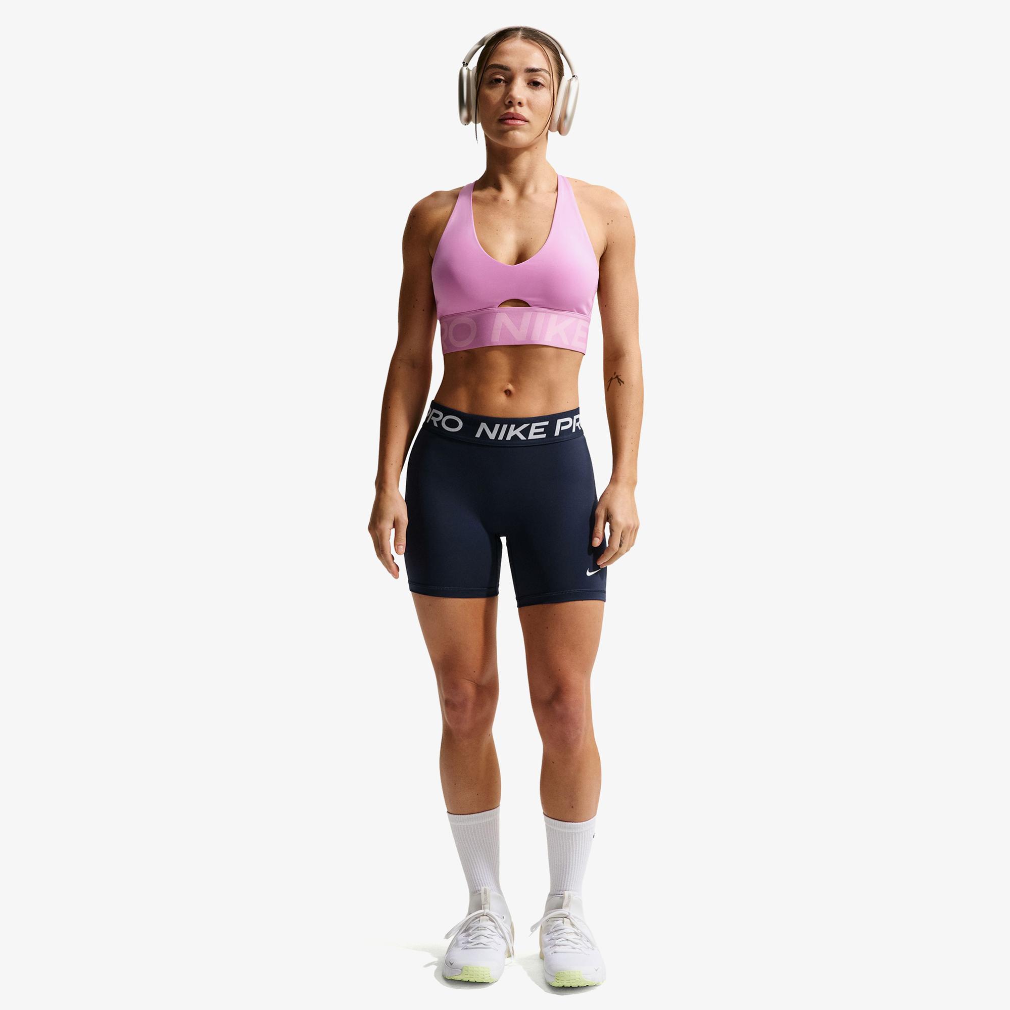 Nike Pro Dri-Fit 365 13 cm Kadın Lacivert Kısa Tayt