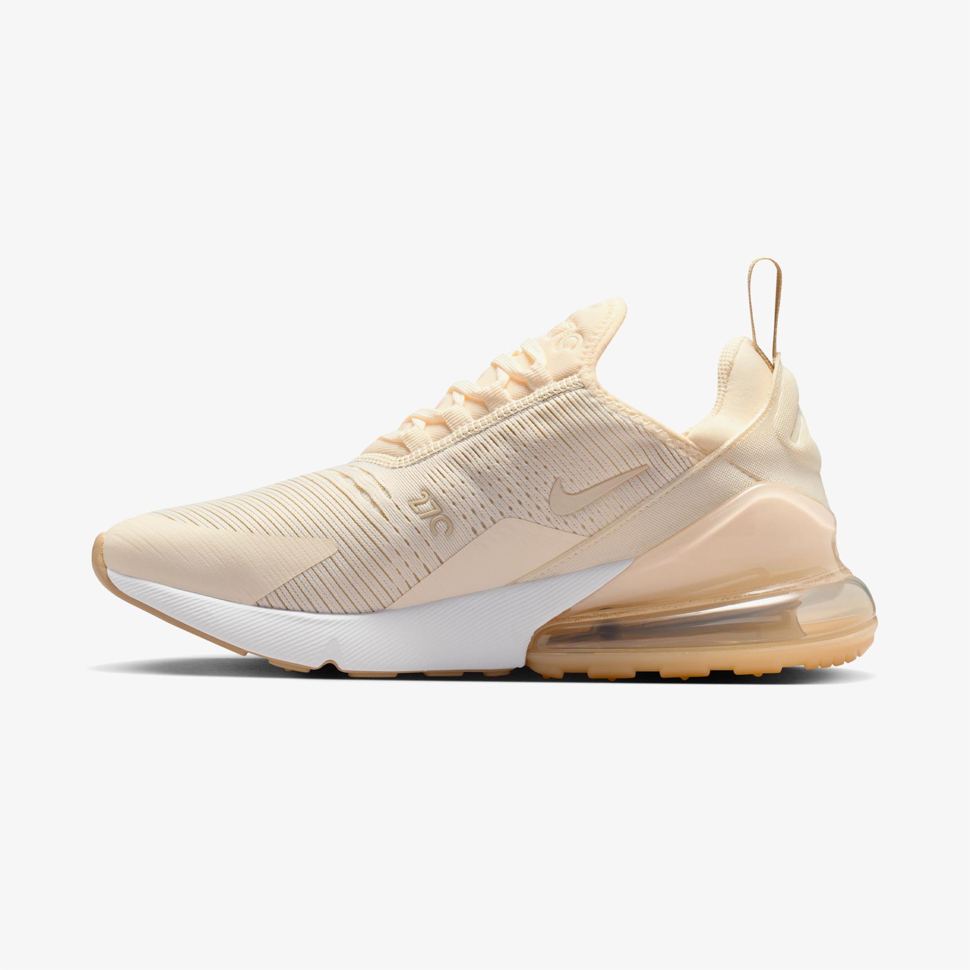 Nike Air Max 270 Kadın Bej Spor Ayakkabı