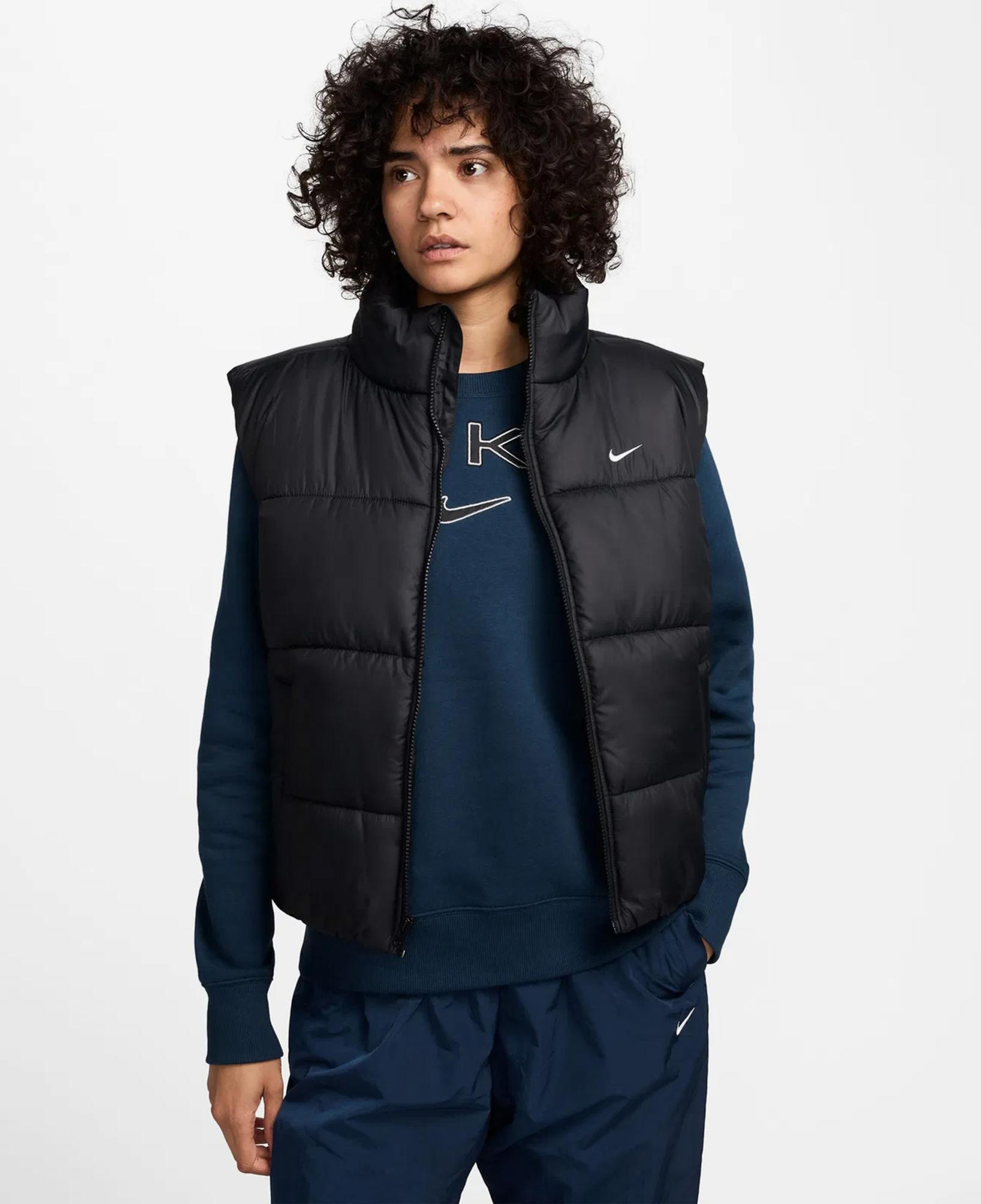 Nike Sportswear Therma-Fit Classic Puffer Kadın Siyah Yelek