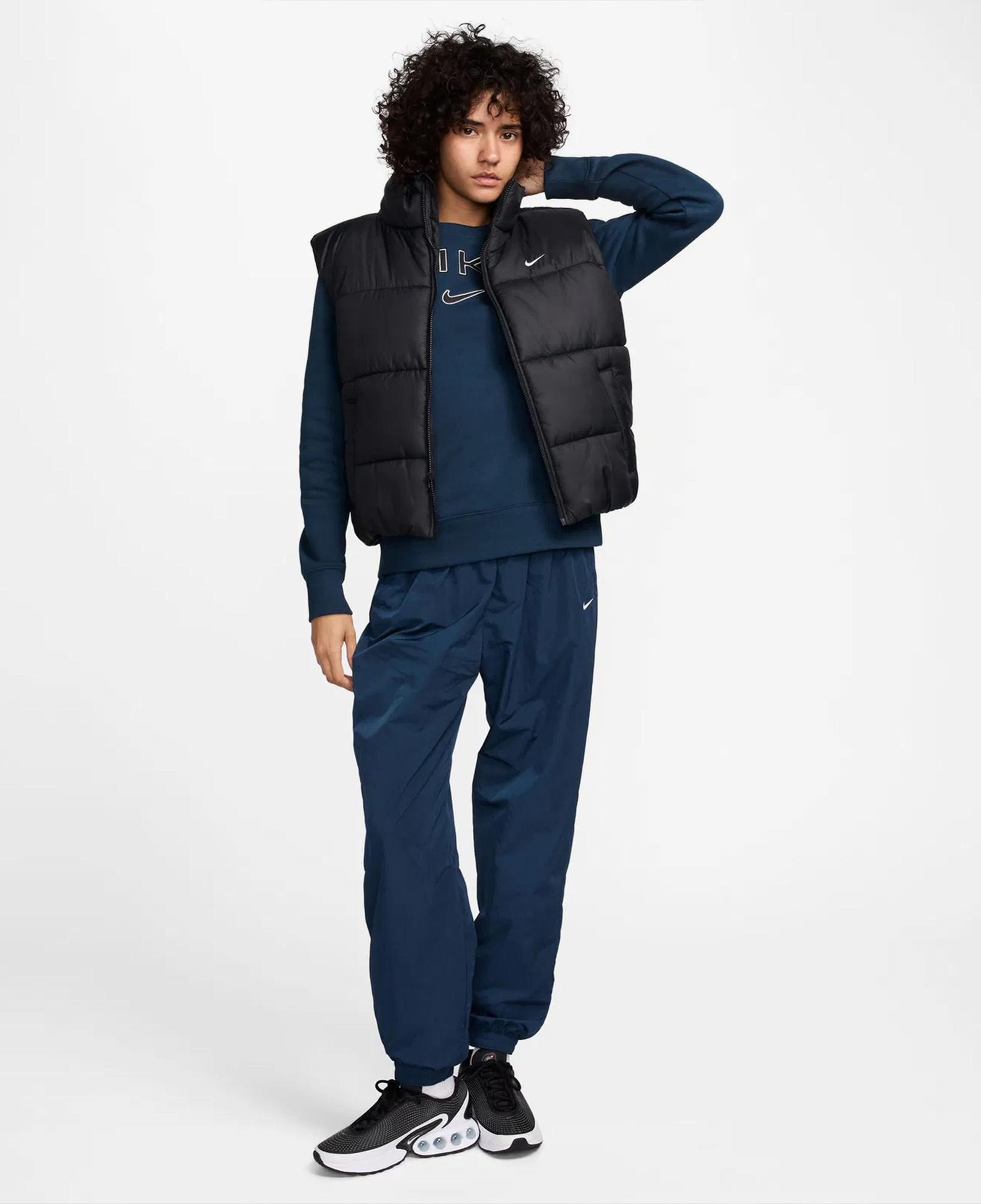 Nike Sportswear Therma-Fit Classic Puffer Kadın Siyah Yelek