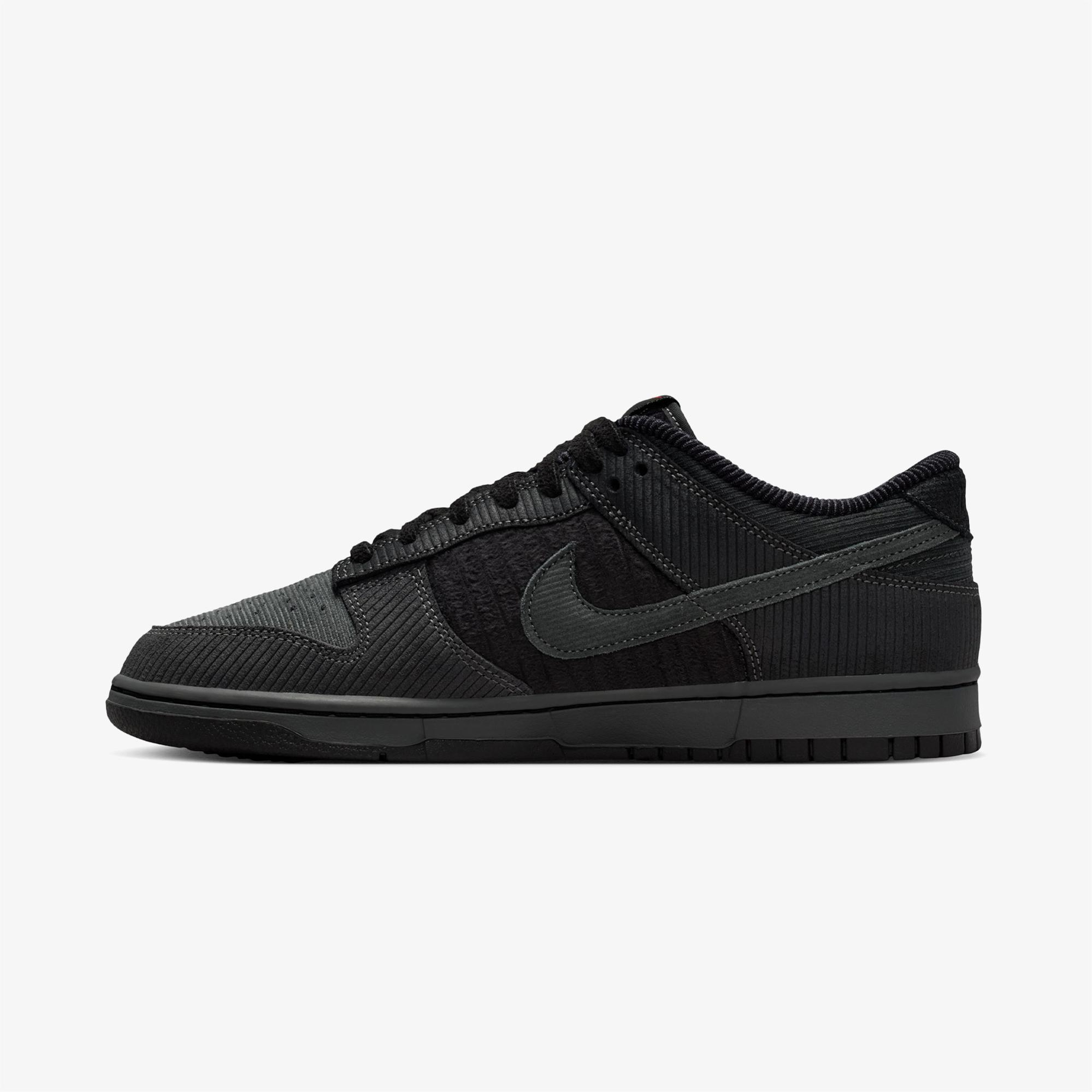 Nike Dunk Low Retro Premium Erkek Siyah Spor Ayakkabı