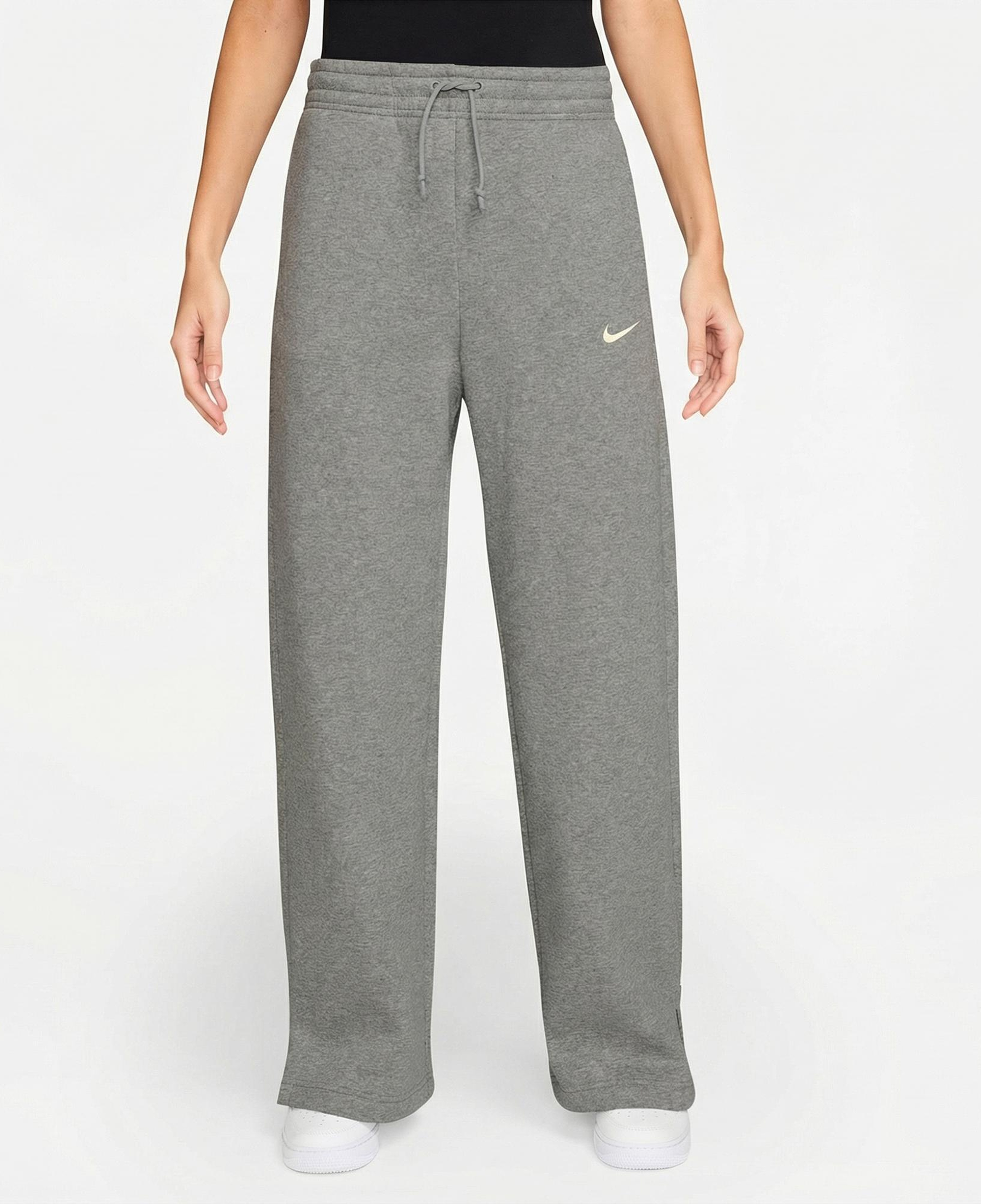 Nike Sportswear Phoenix Fleece Kadın Gri Eşofman Altı