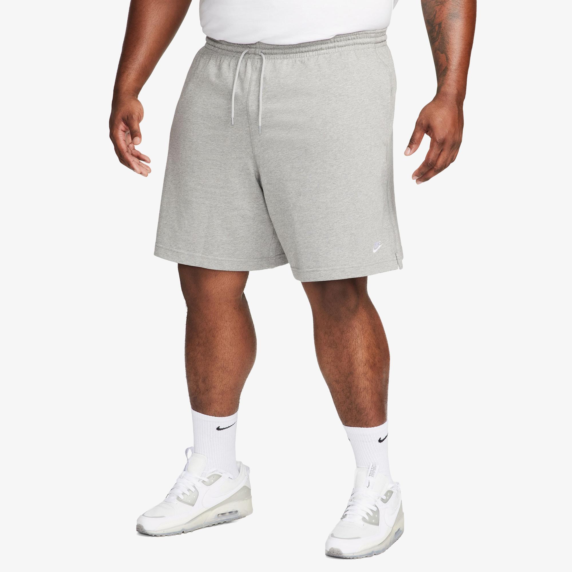 Nike Club Knit Erkek Gri Şort