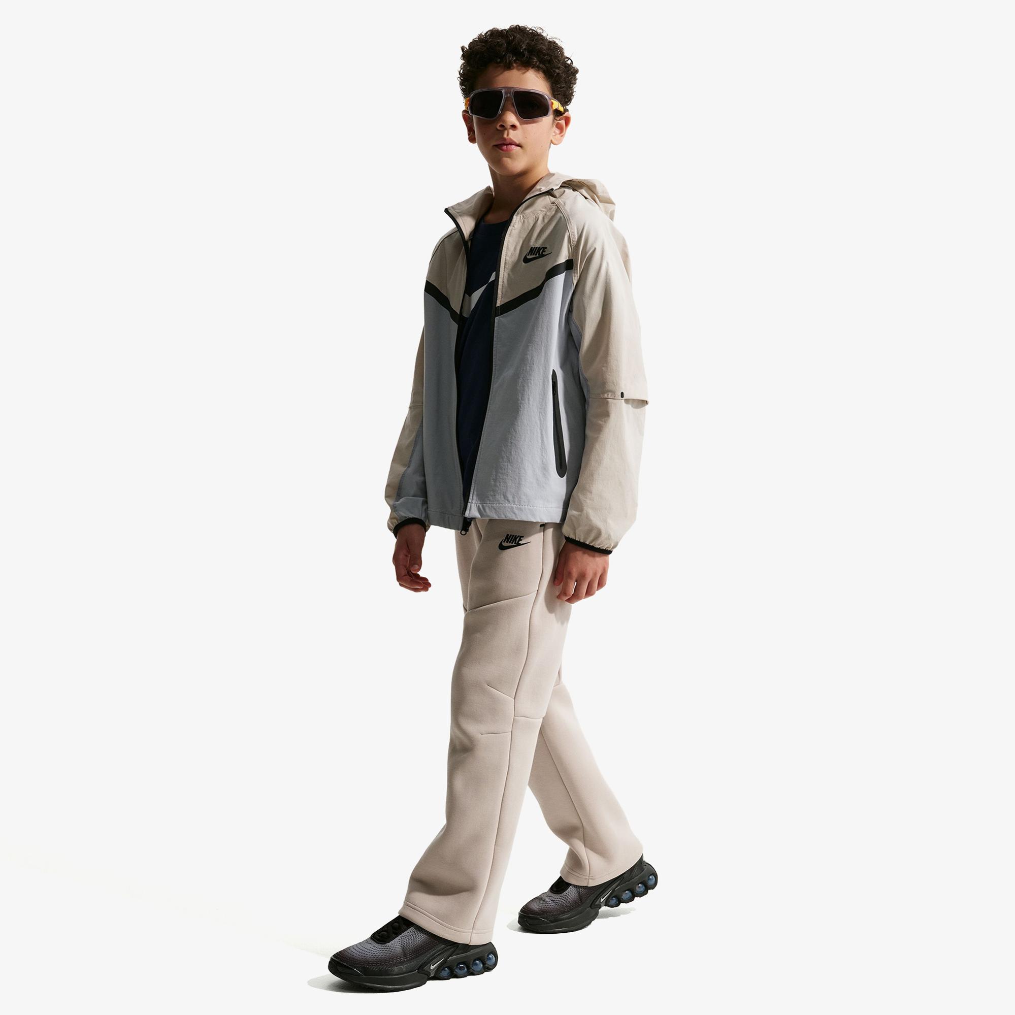 Nike Sportswear Tech Fleece Çocuk Bej Eşofman Altı