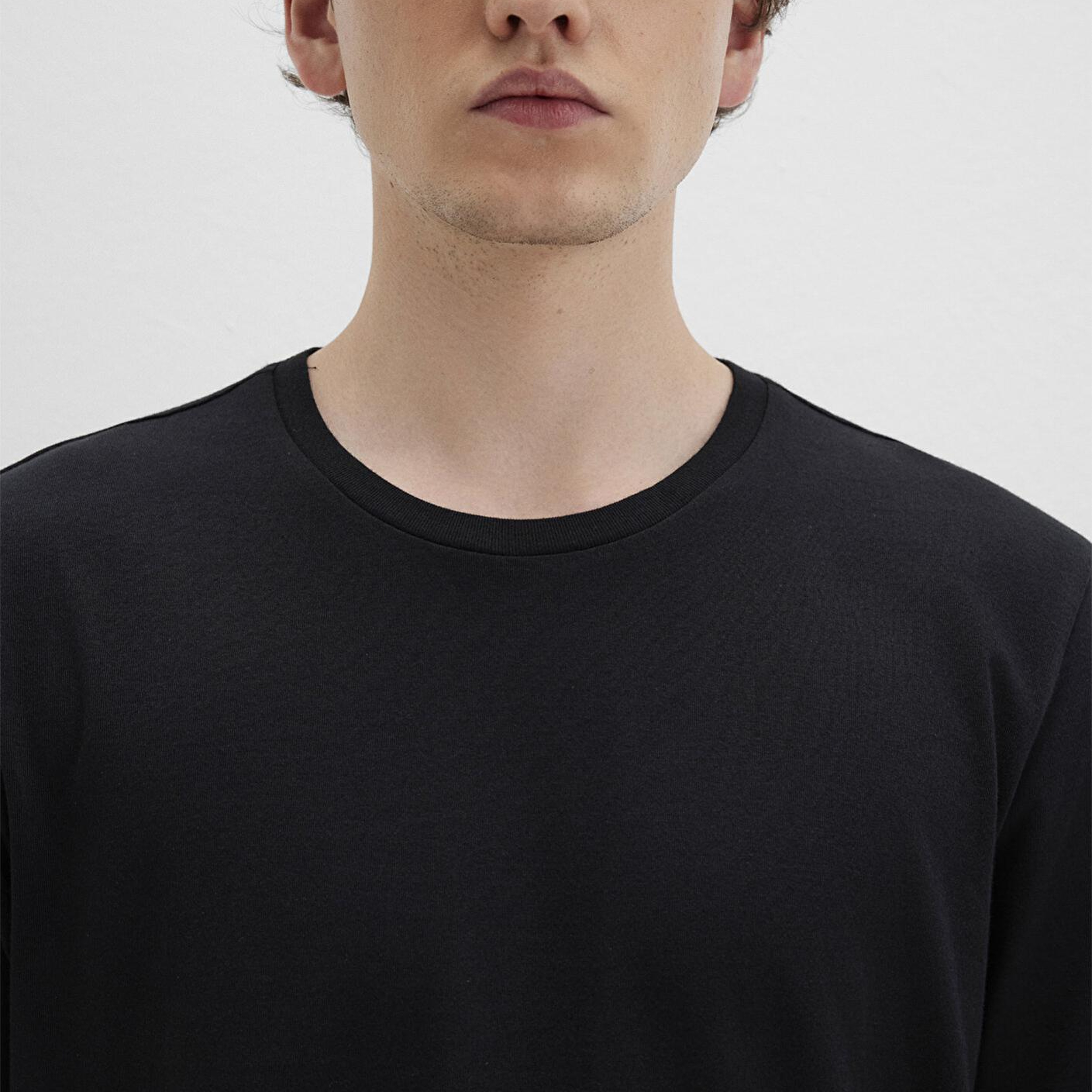 Mavi Siyah Basic Tişört Slim Fit / Dar Kesim 065574-900