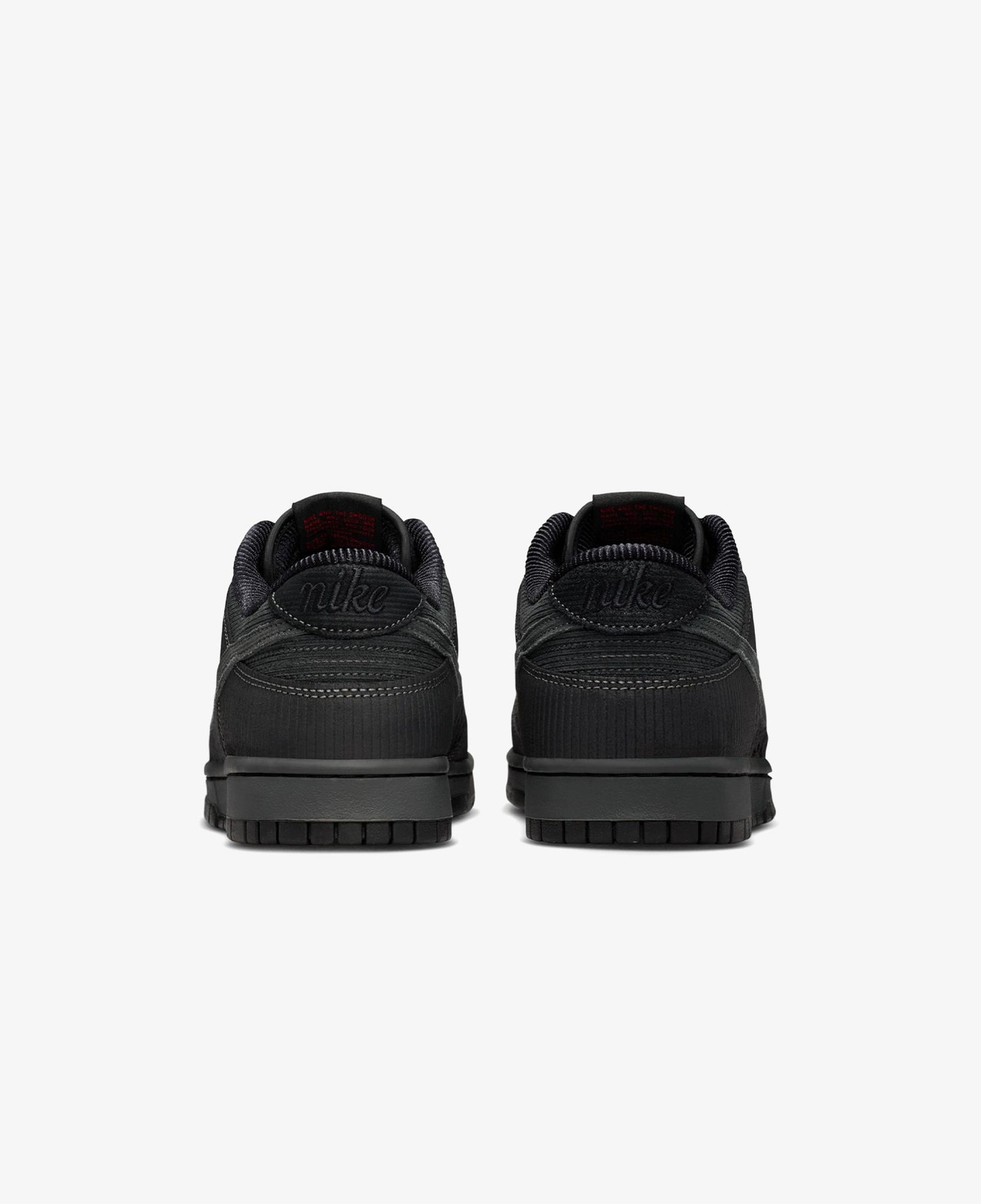 Nike Dunk Low Retro Premium Erkek Siyah Spor Ayakkabı
