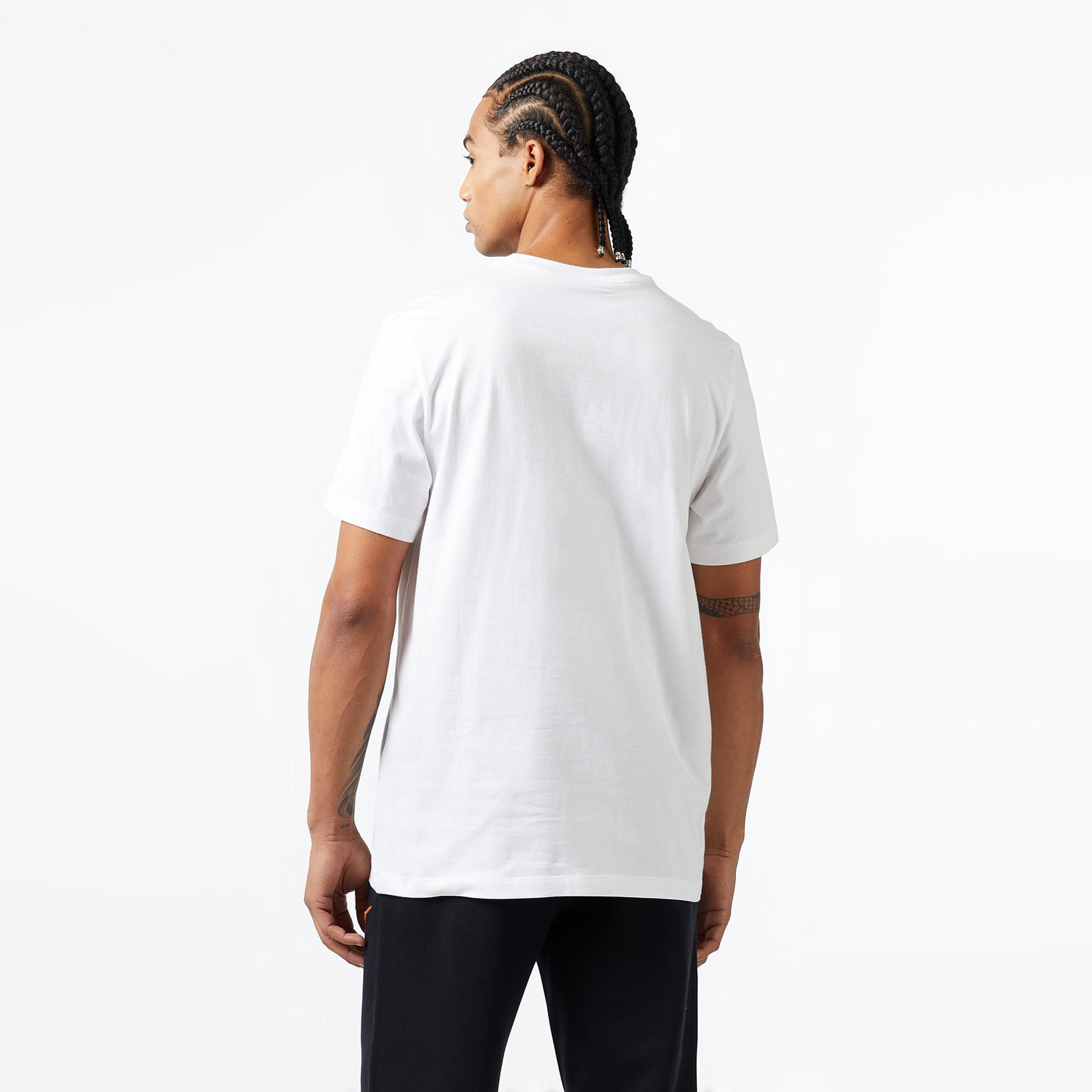 Nike Sportswear Icon Swoosh Erkek Beyaz T-Shirt