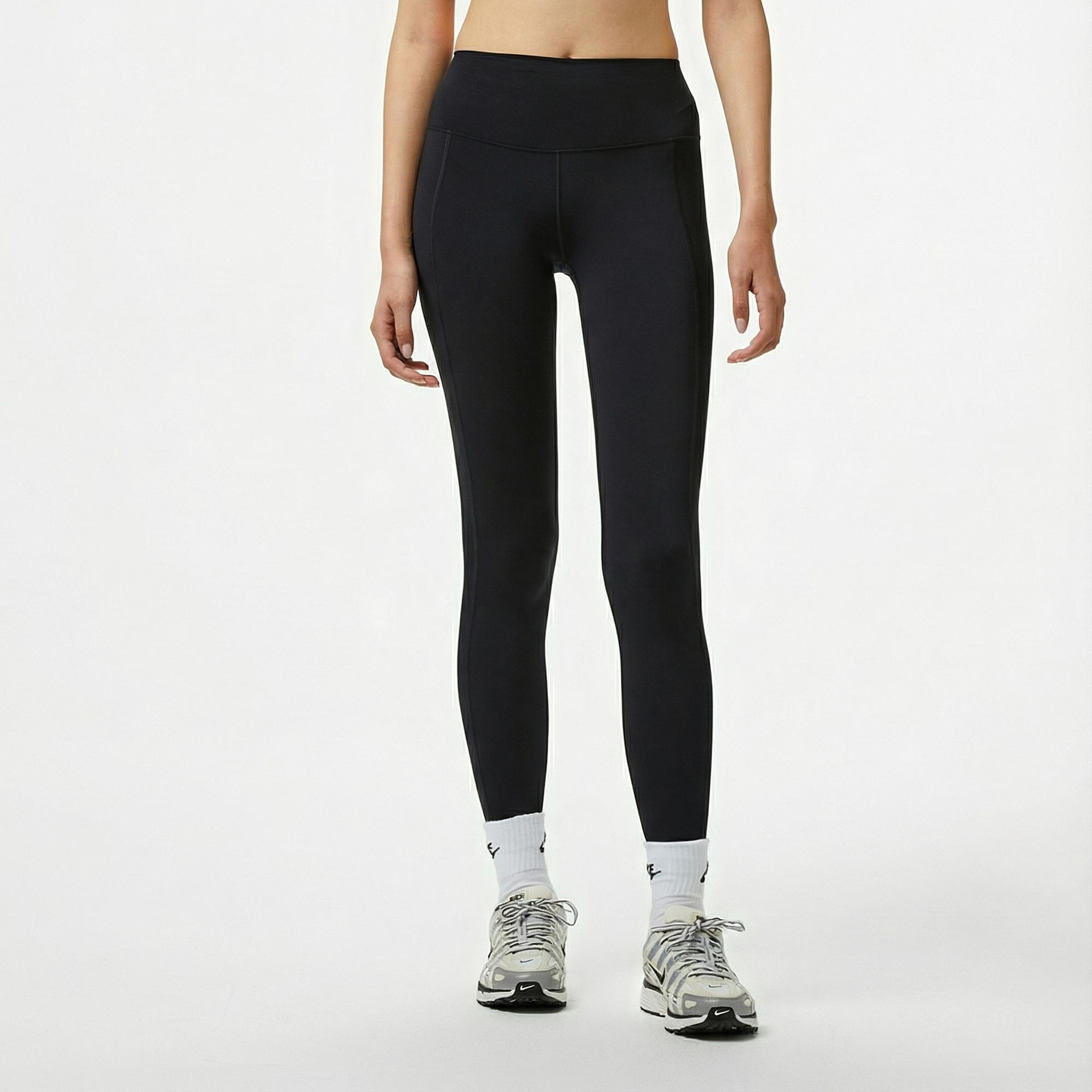 Nike One Dri-Fit Fitted Kadın Siyah Tayt