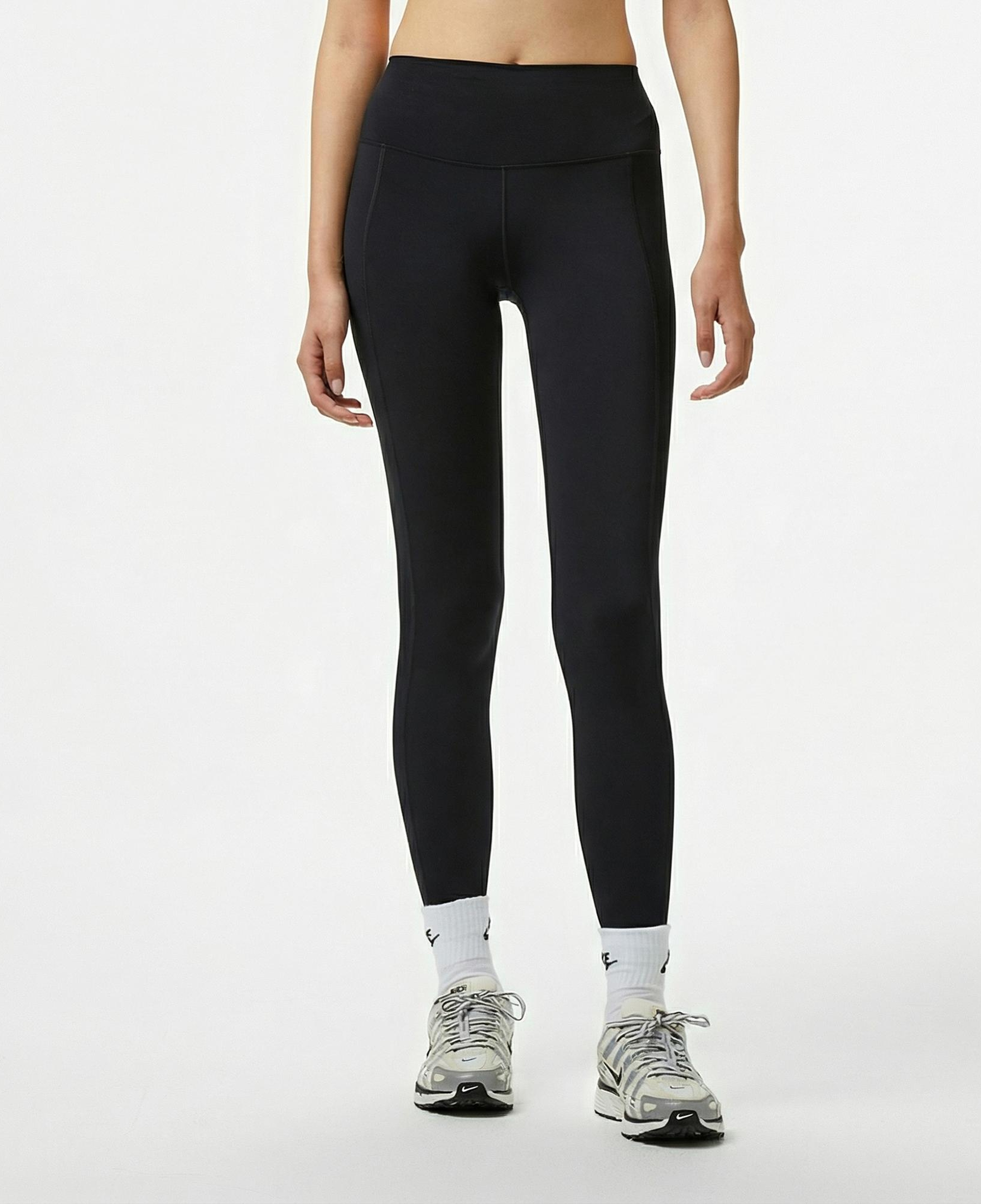 Nike One Dri-Fit Fitted Kadın Siyah Tayt