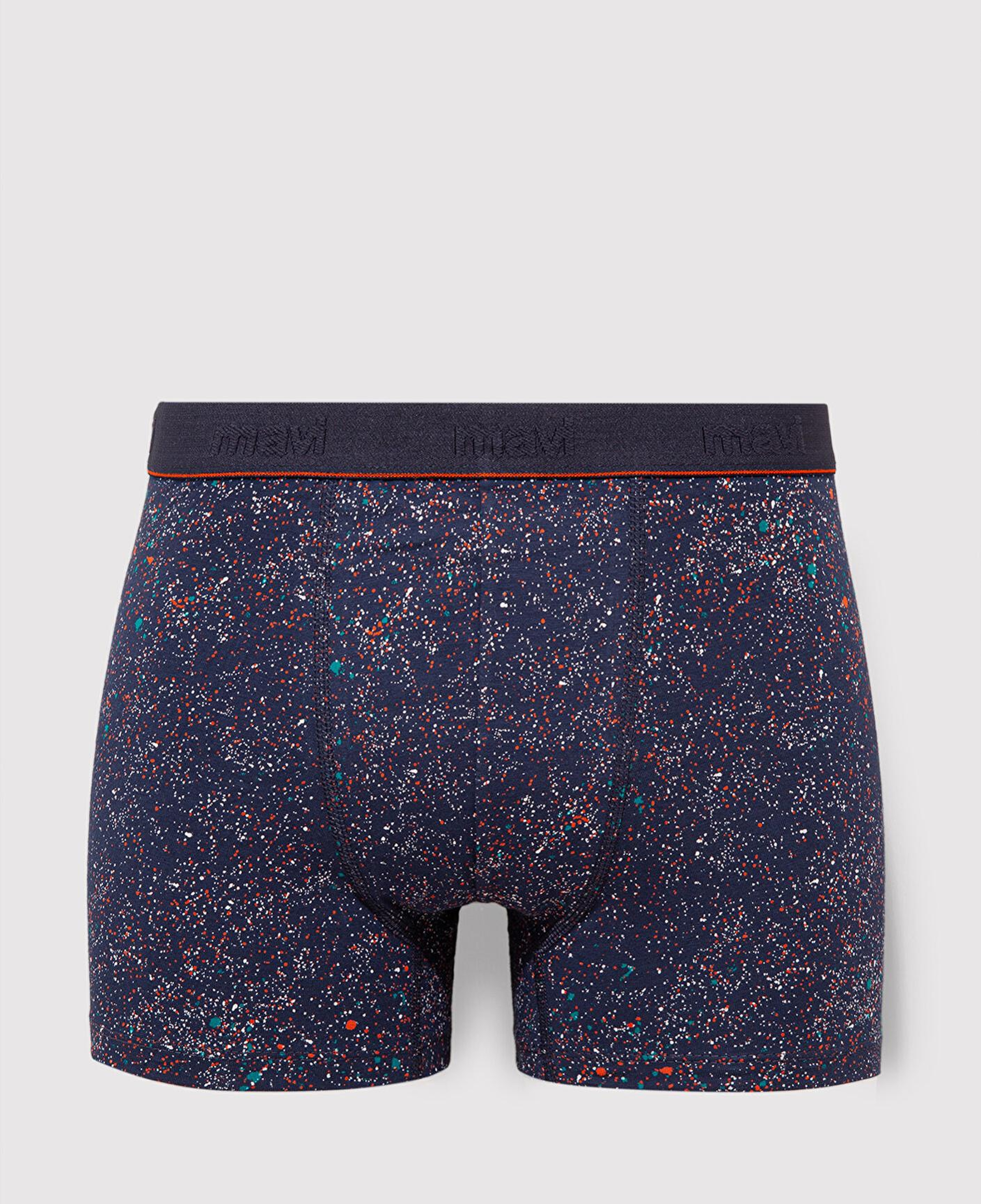 Mavi Baskılı Lacivert Boxer 091280-28417