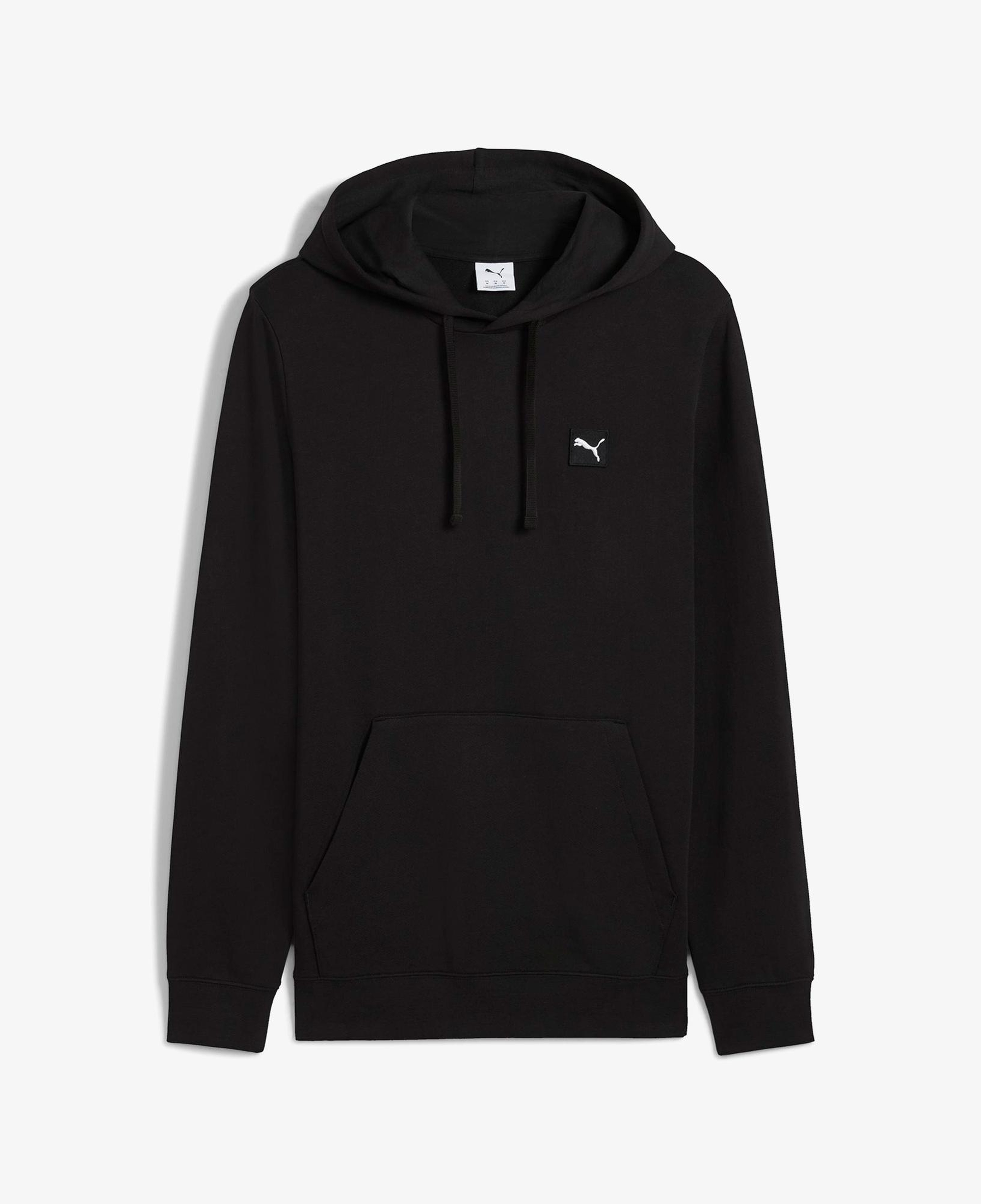 Puma Essential Elevated  Erkek Siyah Sweatshirt