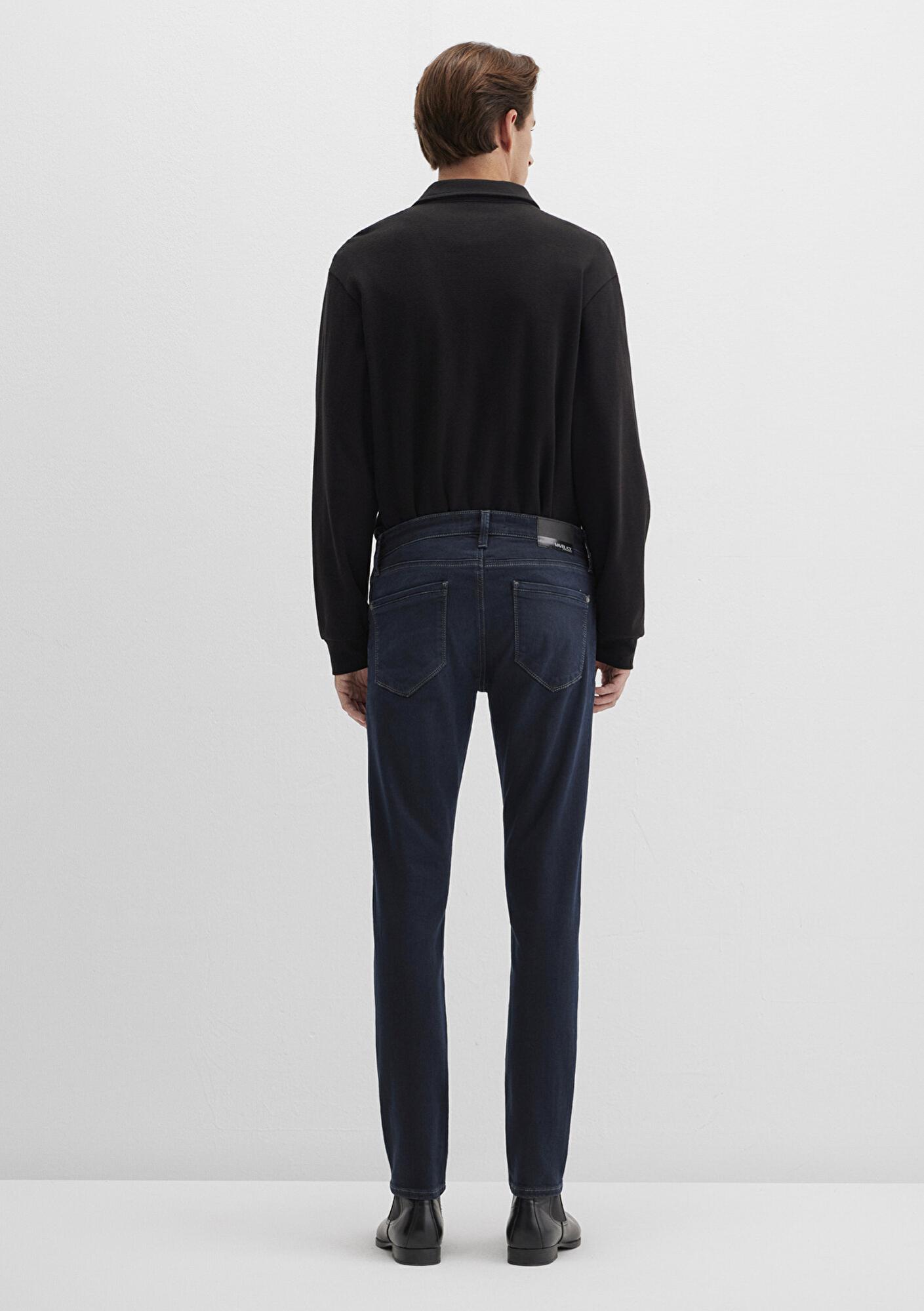 Mavi James Mavi Black Puslu Mürekkep Mavi Jean Pantolon 0042426976