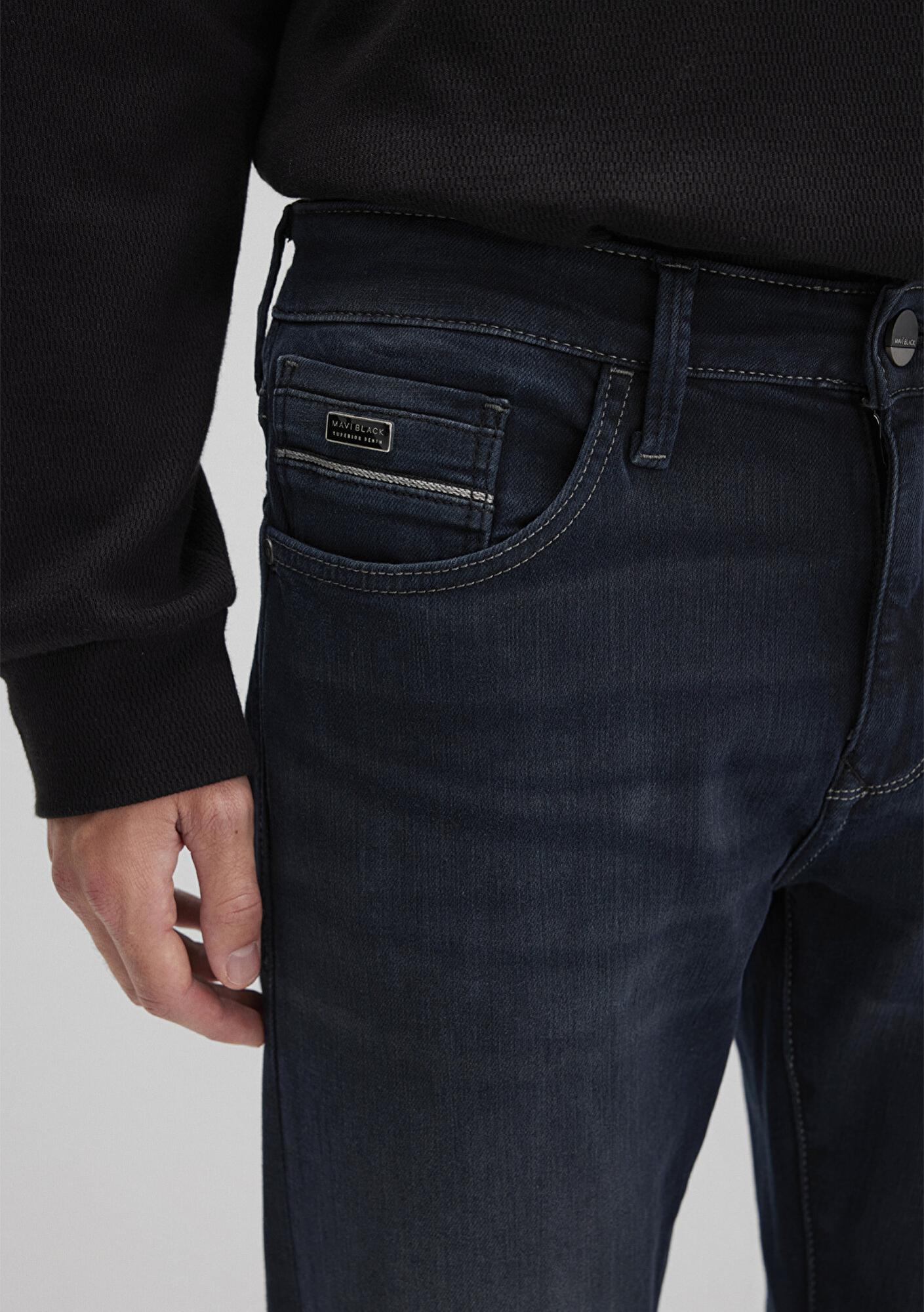 Mavi James Mavi Black Puslu Mürekkep Mavi Jean Pantolon 0042426976