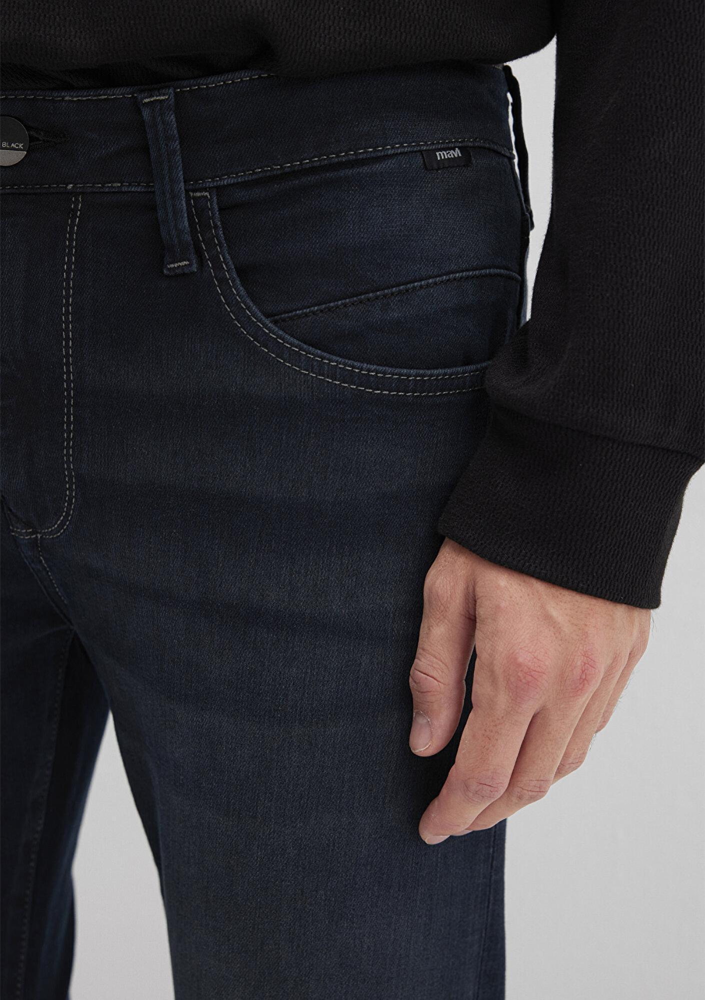 Mavi James Mavi Black Puslu Mürekkep Mavi Jean Pantolon 0042426976