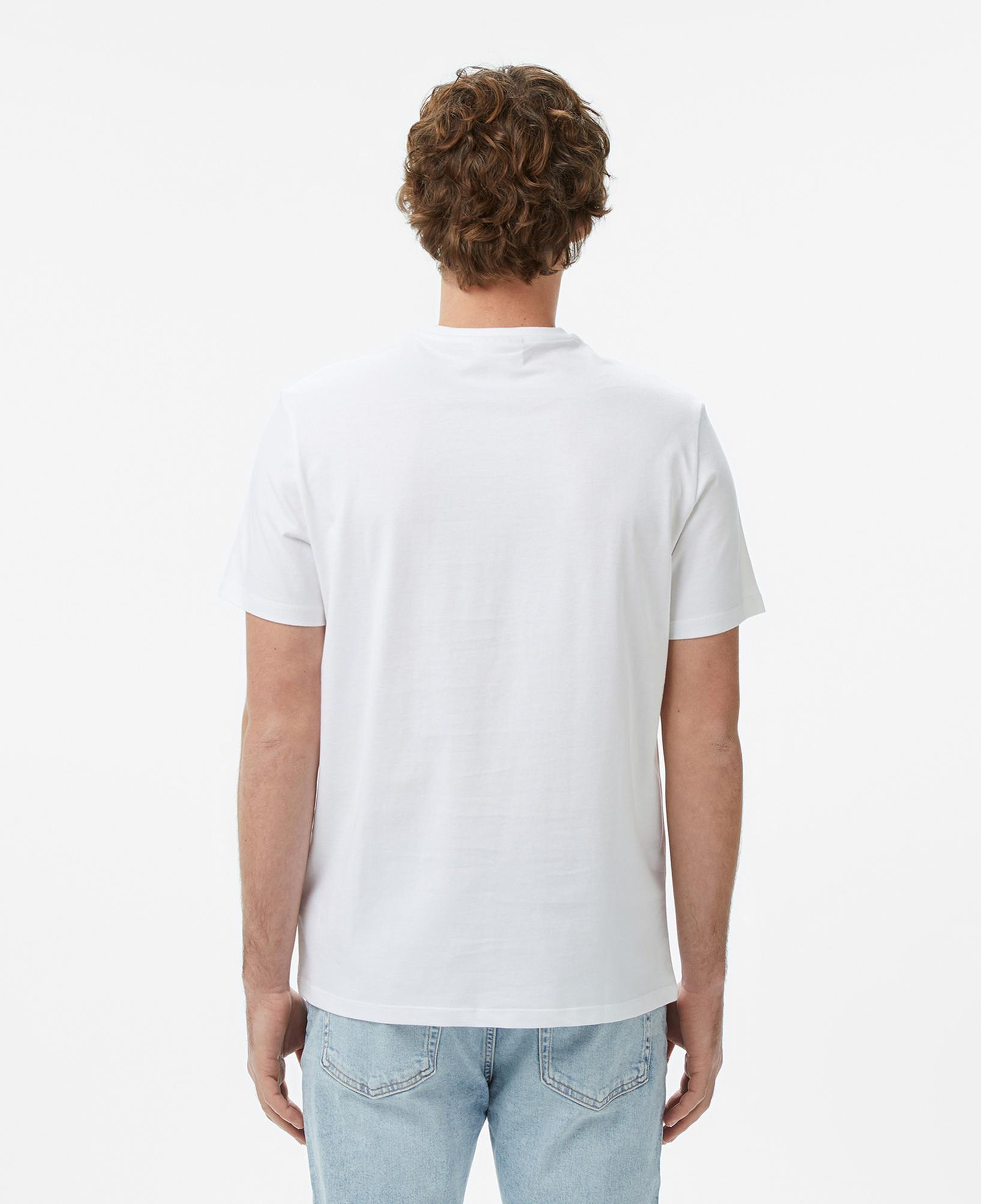 Calvin Klein Classic Monogram Erkek Beyaz T-Shirt