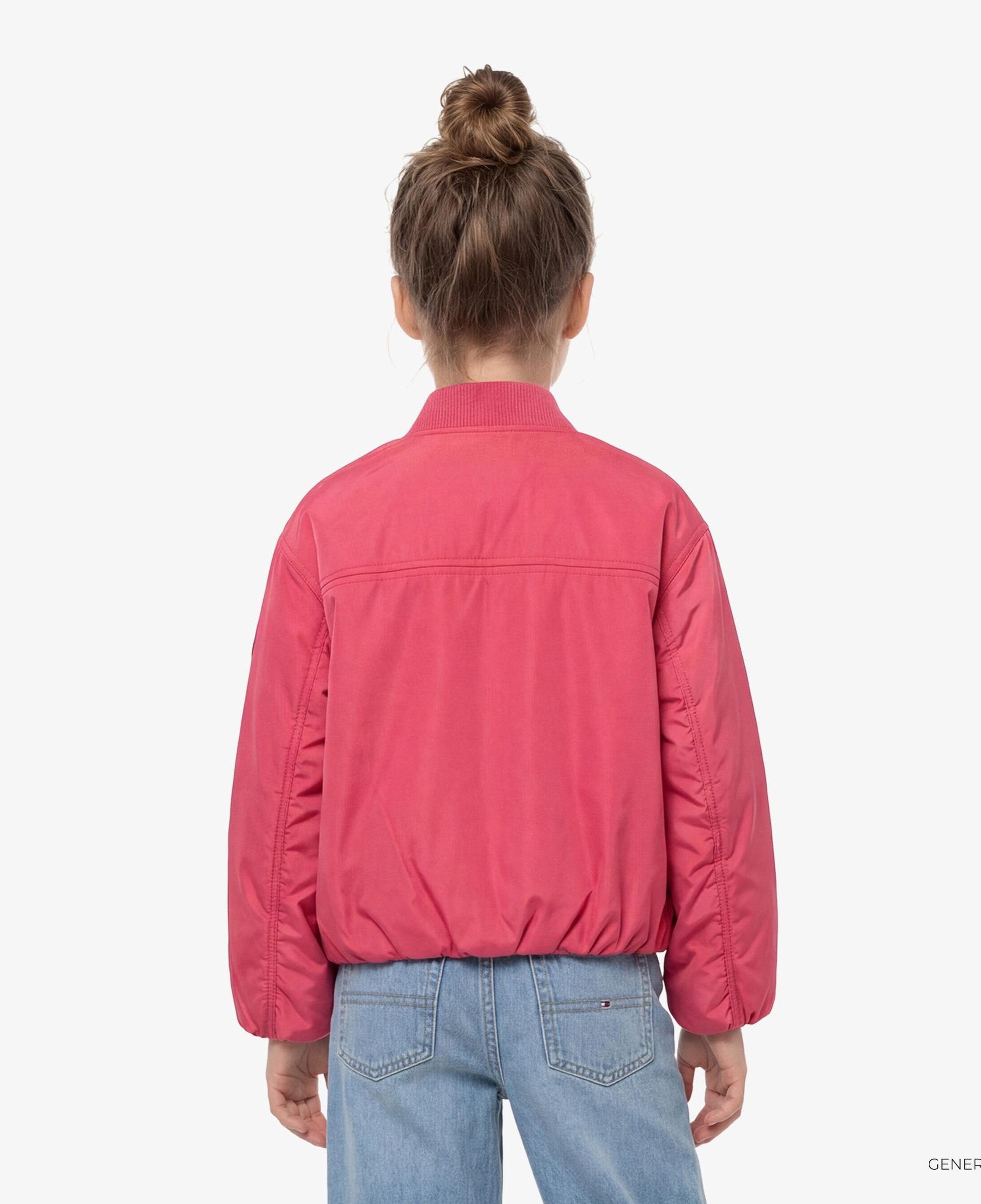 Tommy Hilfiger Essentials Çocuk Pembe Ceket