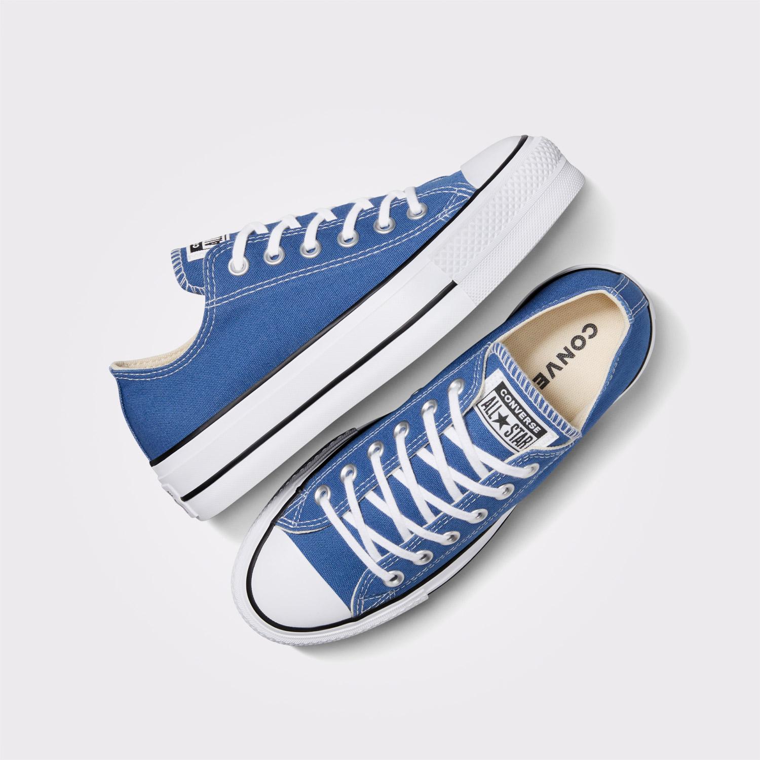 Converse Chuck Taylor All Star Lift Unisex Mavi Platform Sneaker