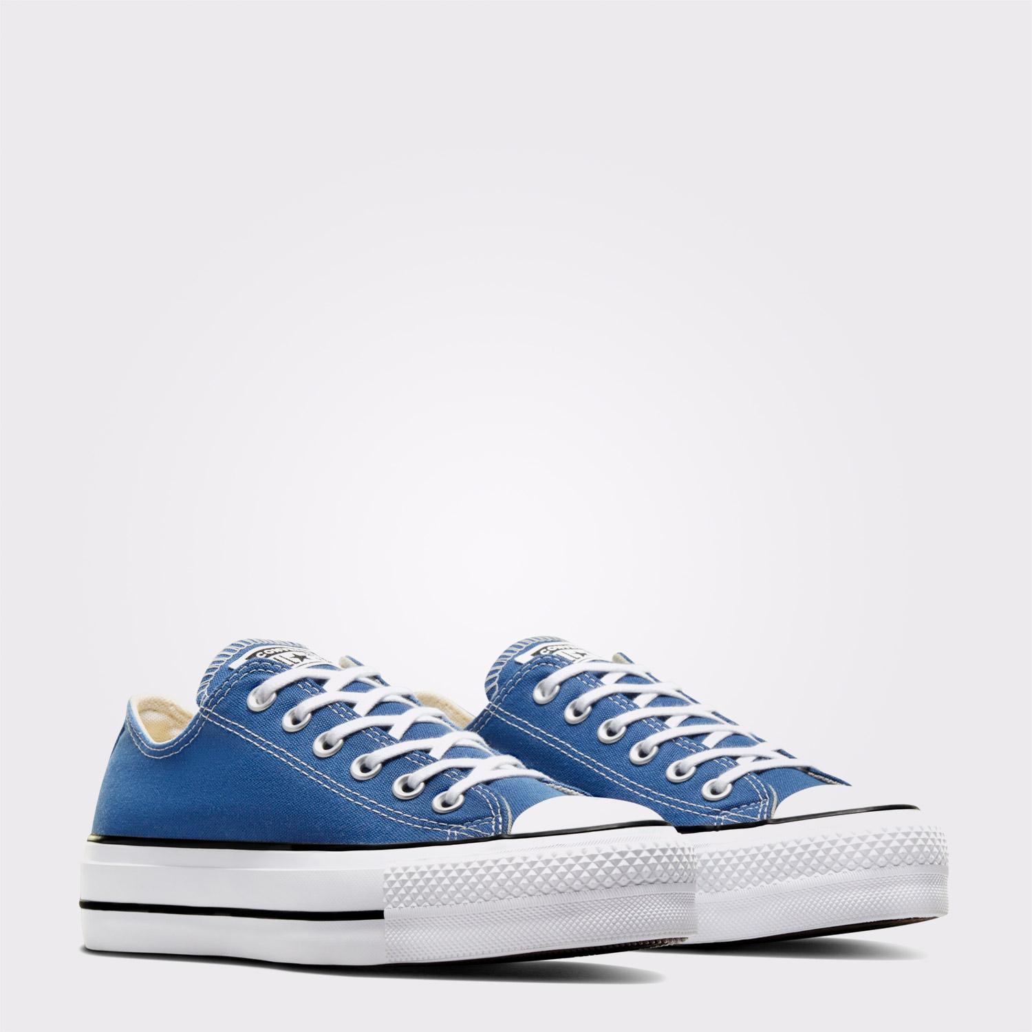 Converse Chuck Taylor All Star Lift Unisex Mavi Platform Sneaker