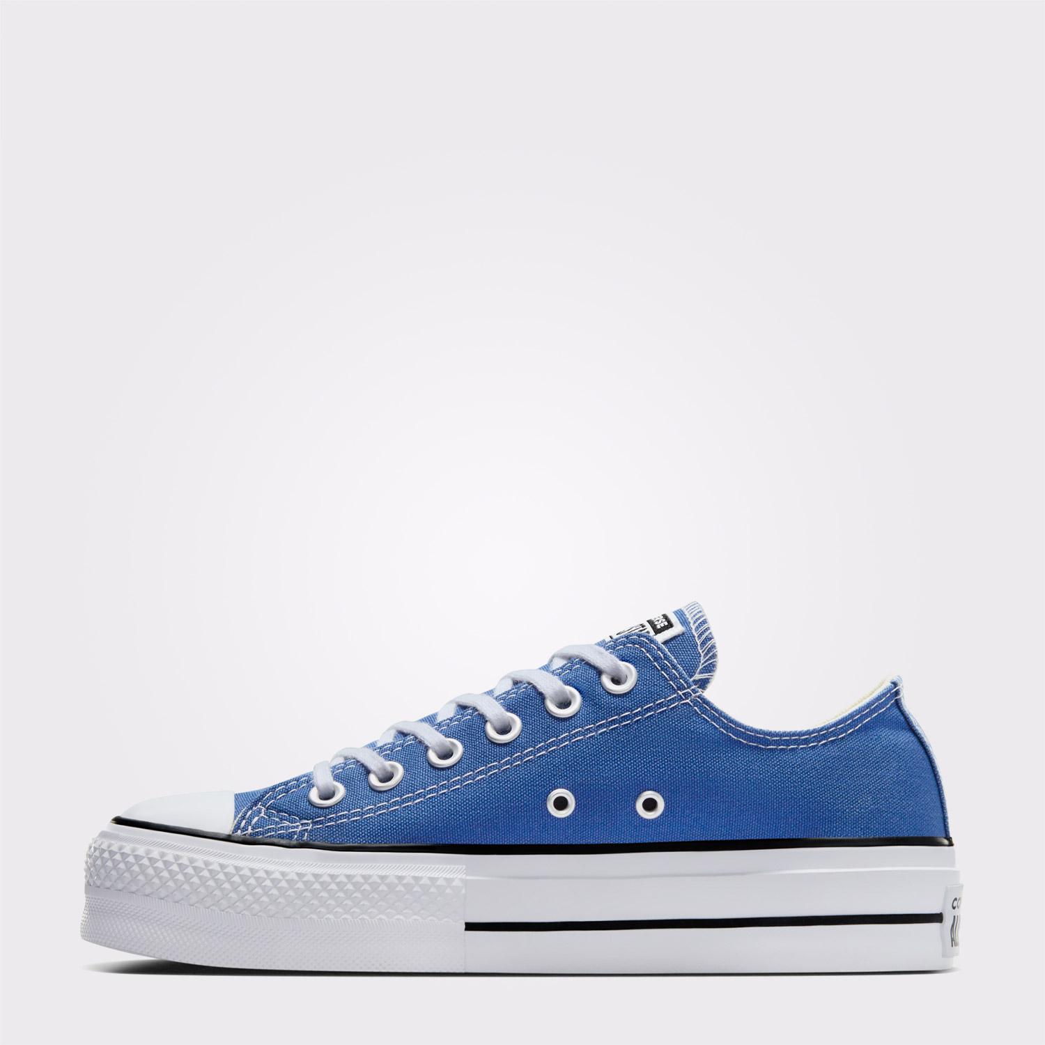 Converse Chuck Taylor All Star Lift Unisex Mavi Platform Sneaker