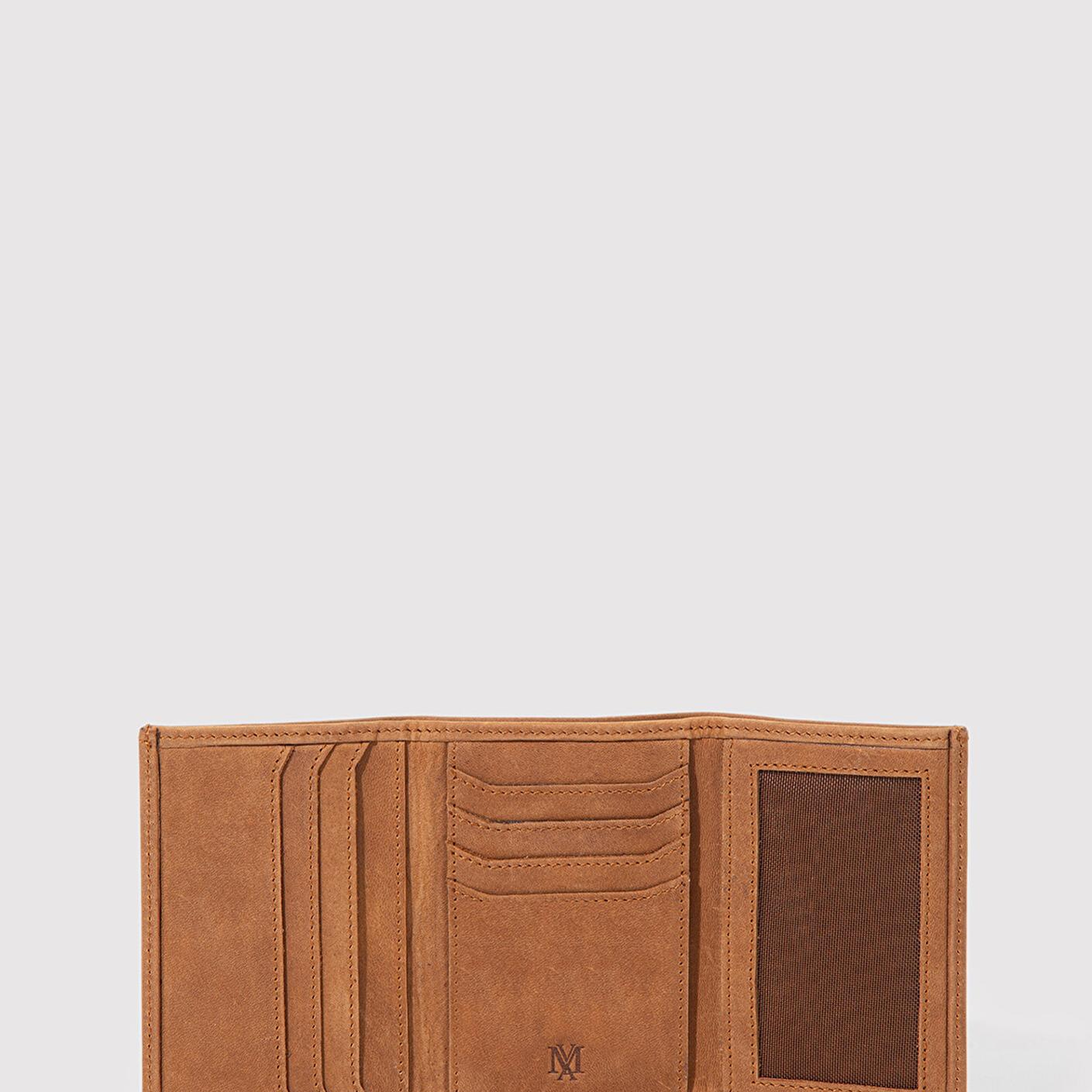 Mavi Kahverengi Deri Cüzdan 090927-25818