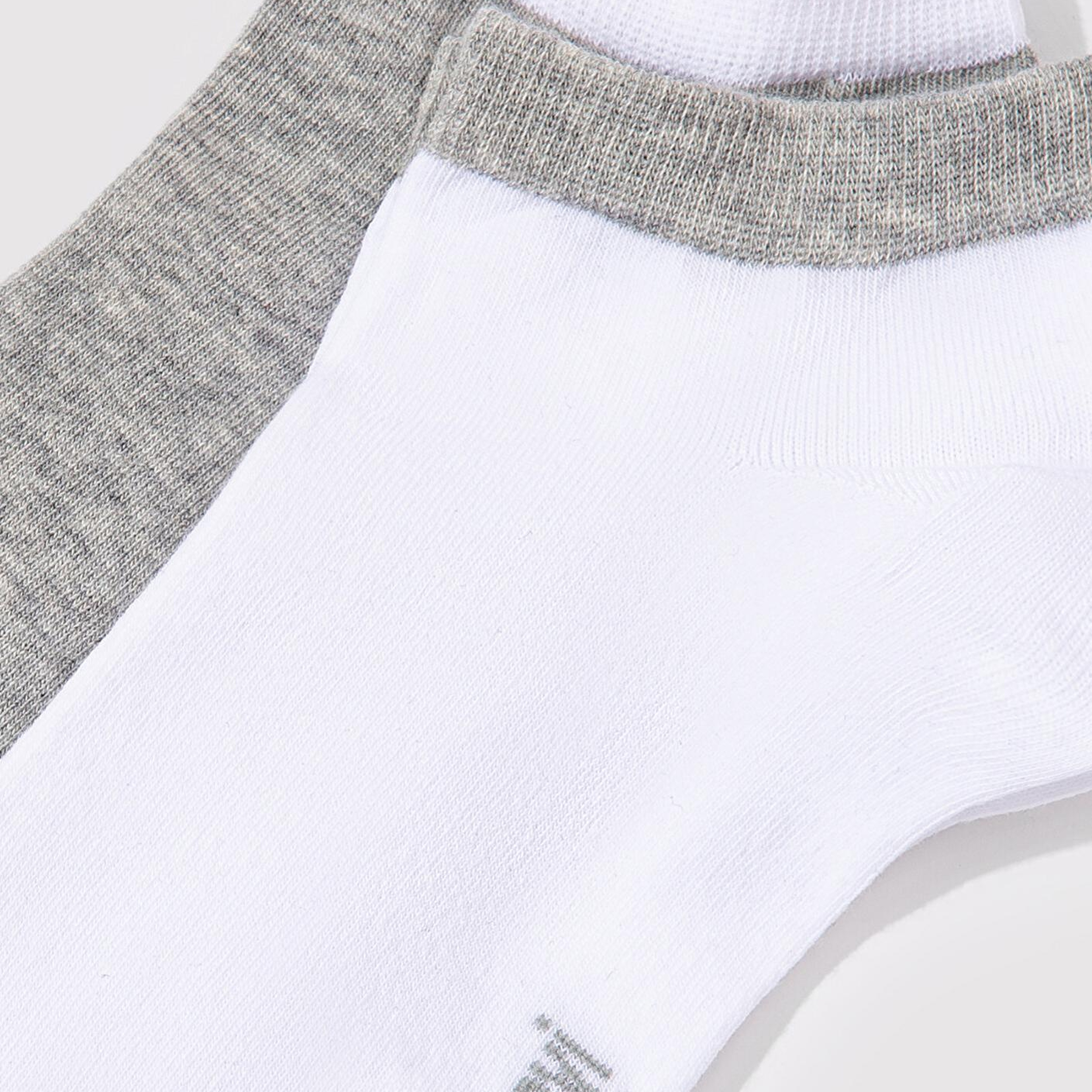 Mavi 2li Beyaz Gri Patik Çorap 090273-20844