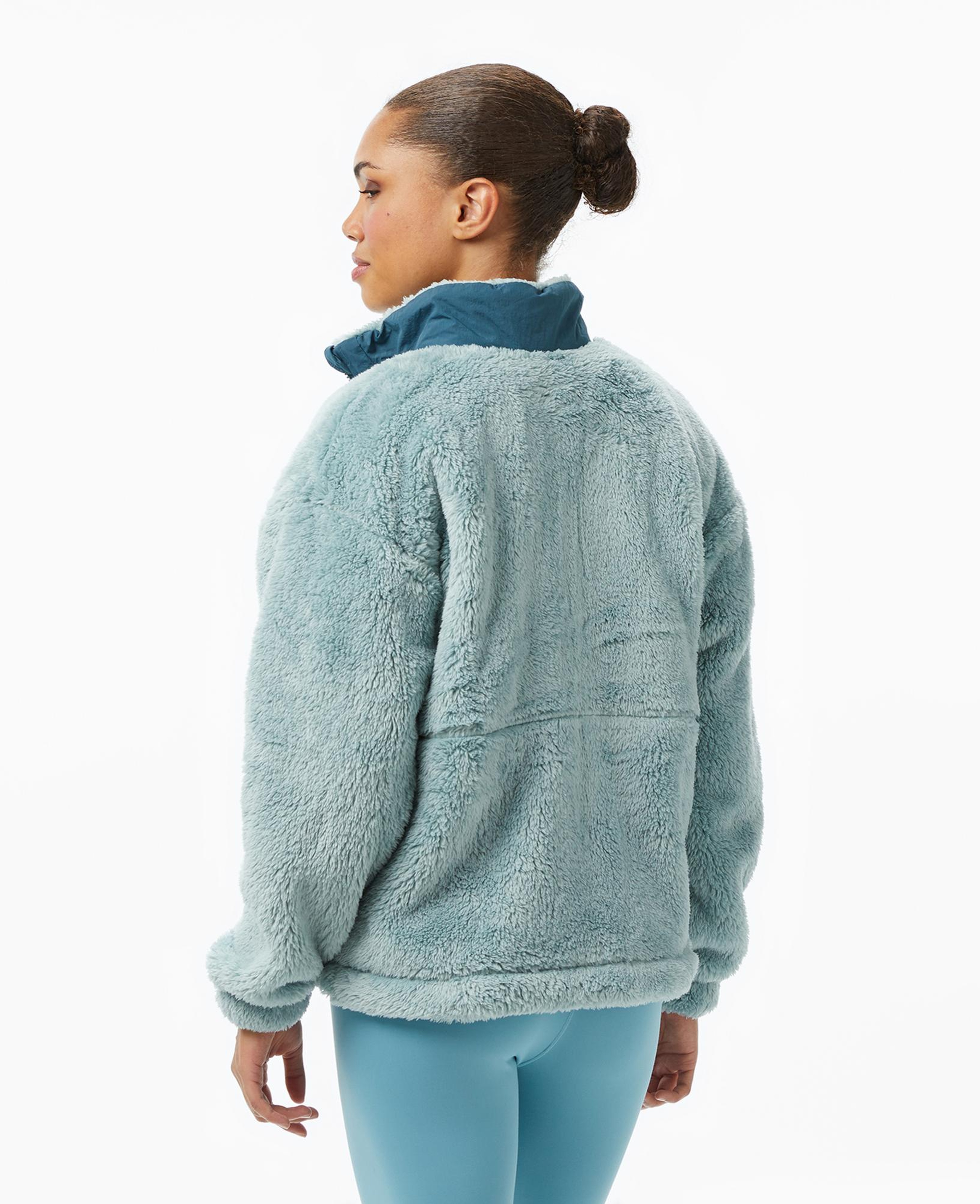 Columbia Boundless Discovery Sherpa Full Zip II Kadın Mavi Polar Ceket