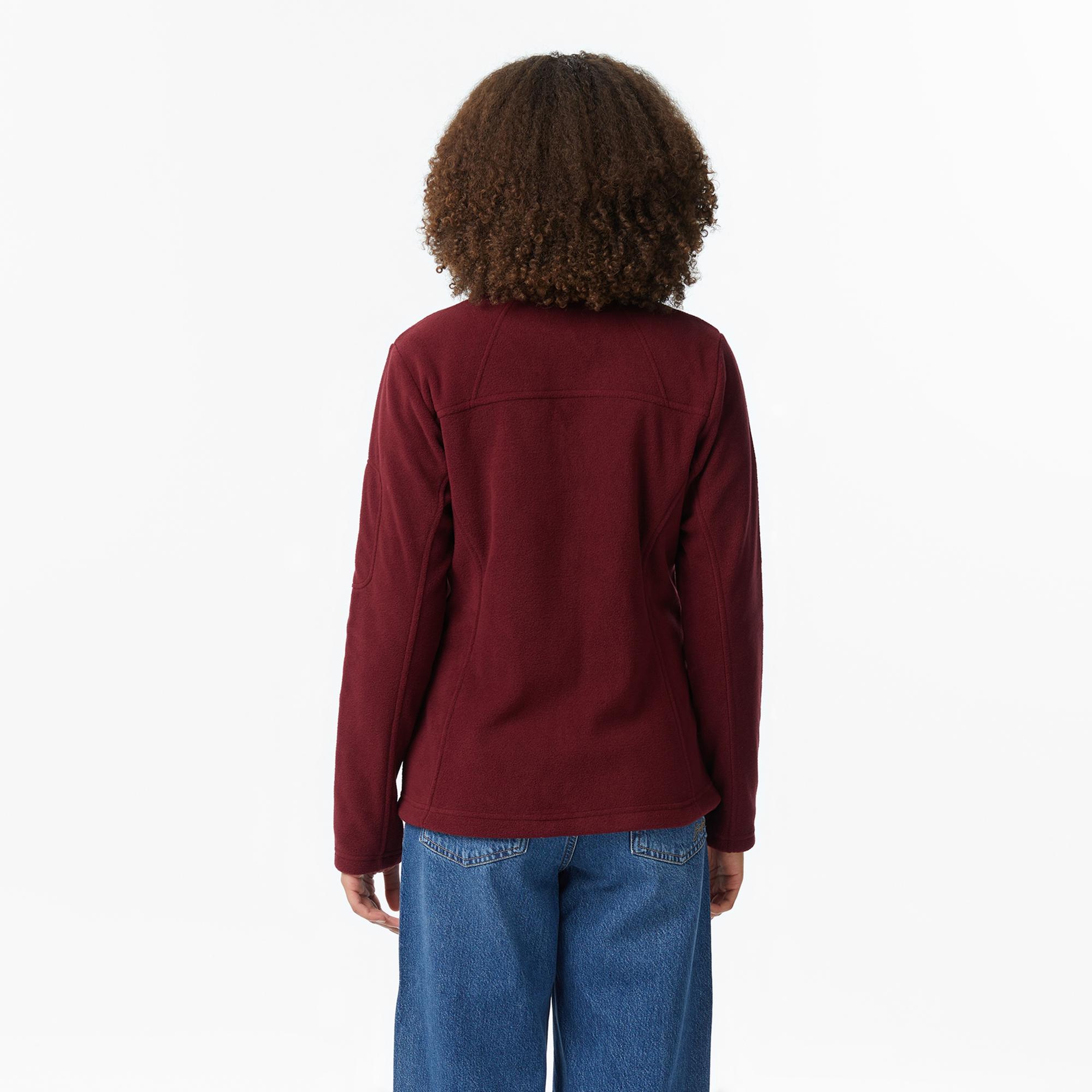 Columbia Fast Trek II Kadın Bordo Polar Ceket