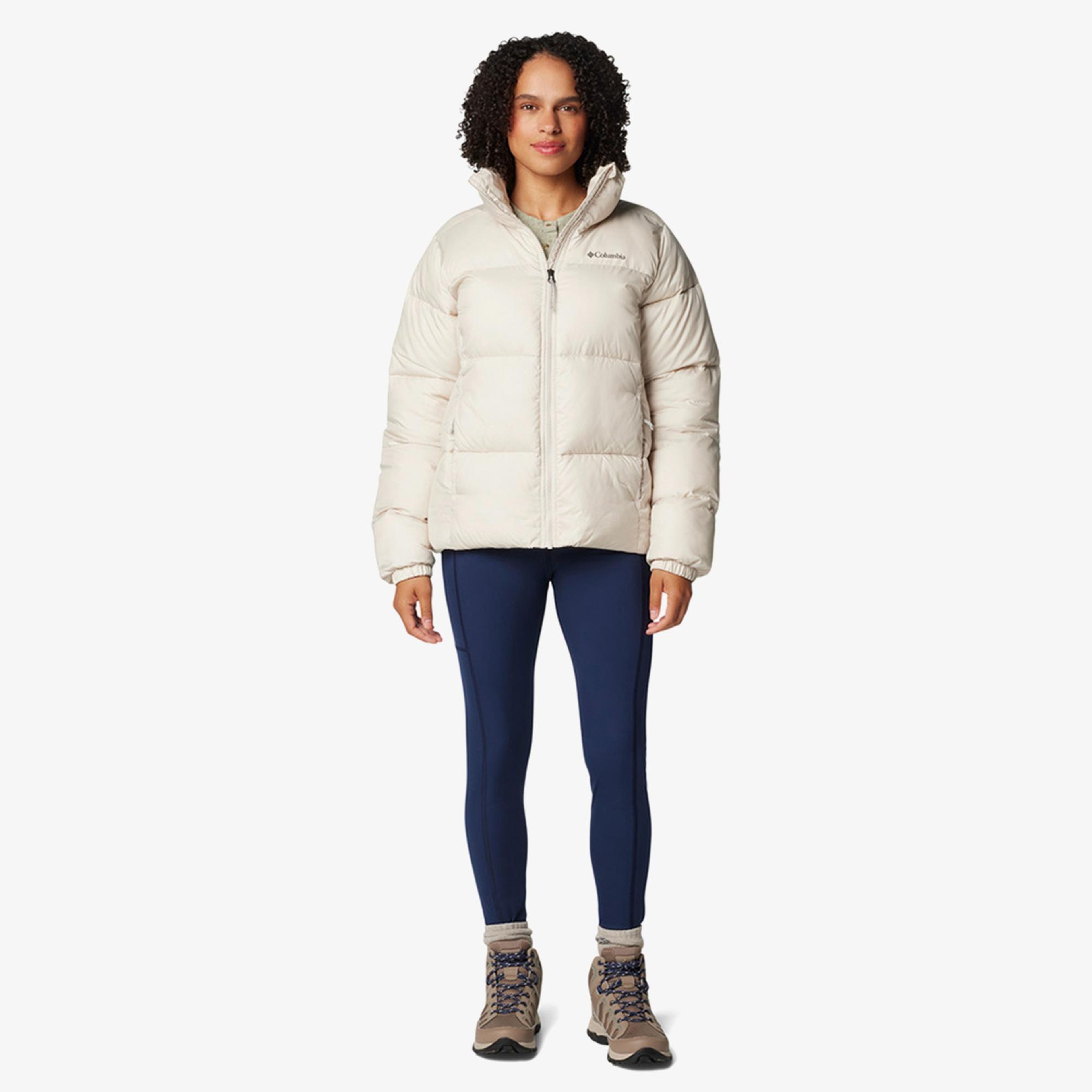 Columbia Puffect II Full Zip Kadın Bej Mont