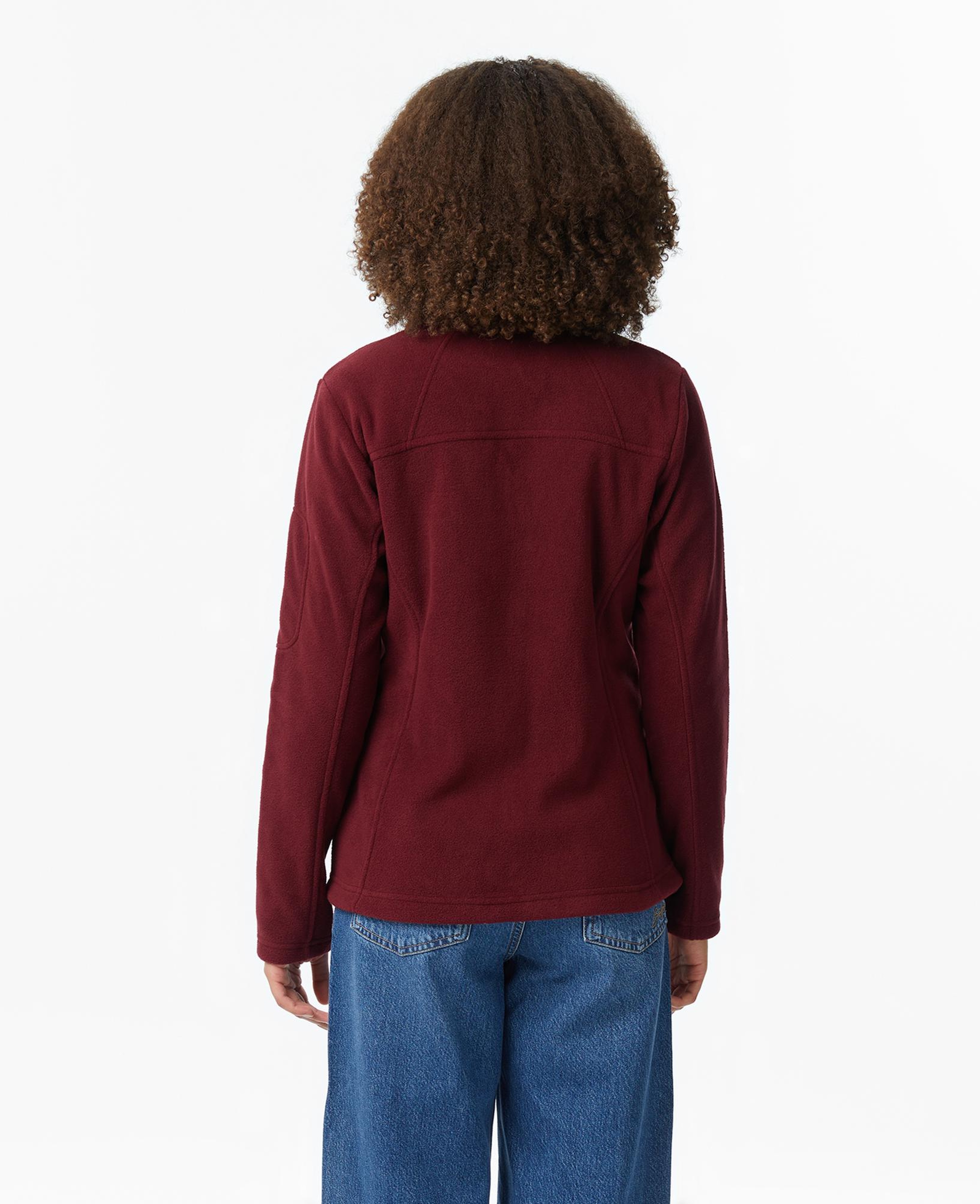 Columbia Fast Trek II Kadın Bordo Polar Ceket