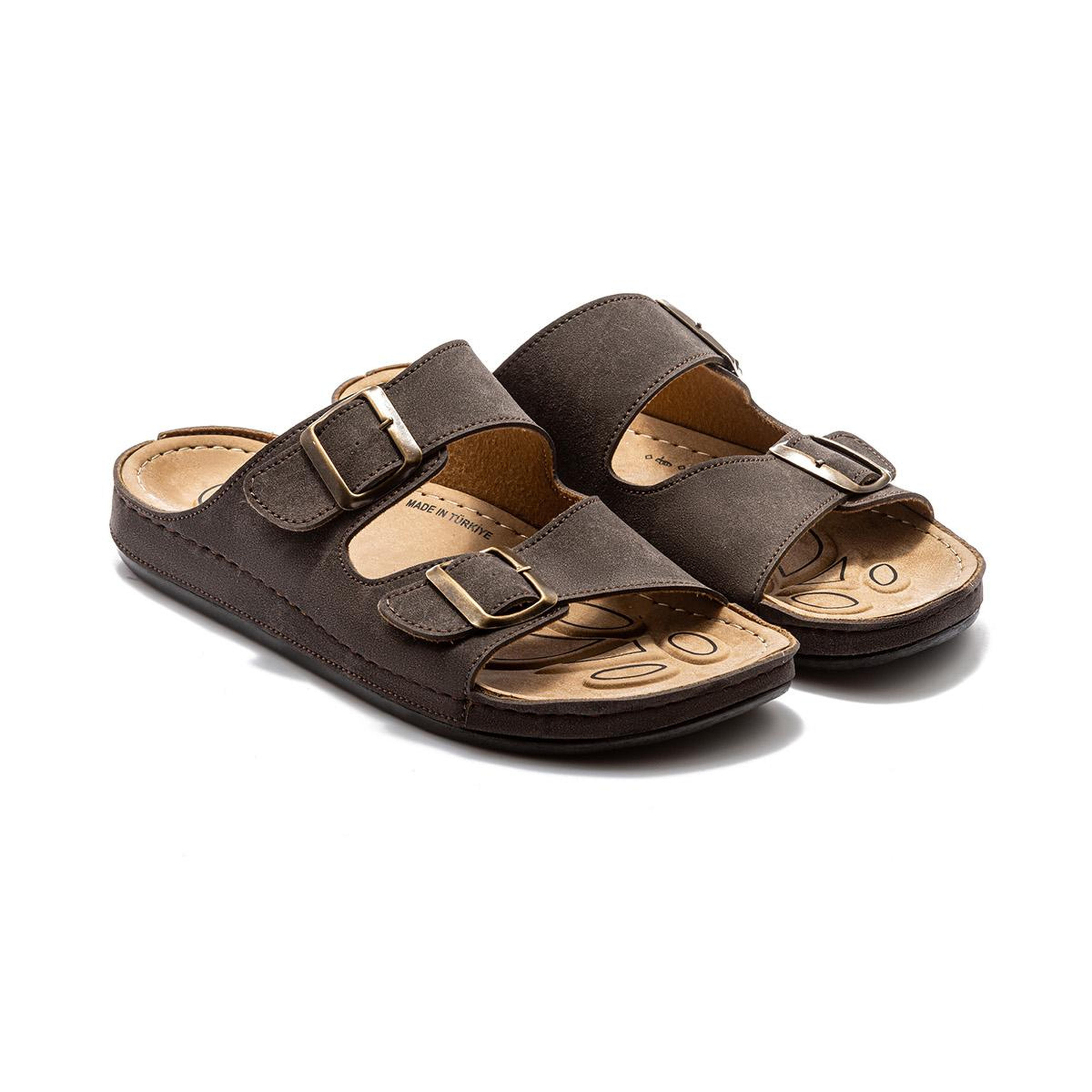 Neco Erkek Terlik Kahverengi 41/45