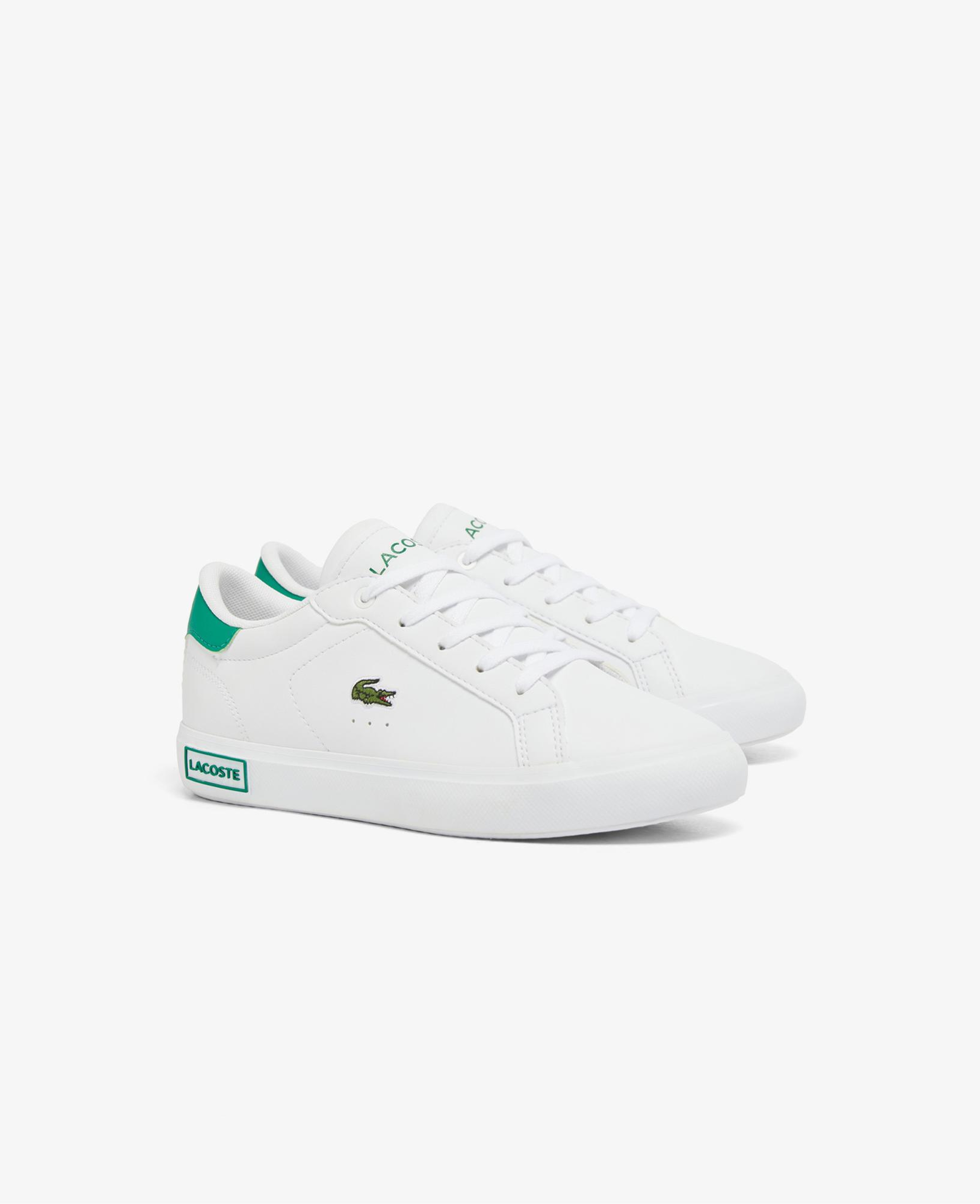 Lacoste Powercourt Çocuk Beyaz Sneaker