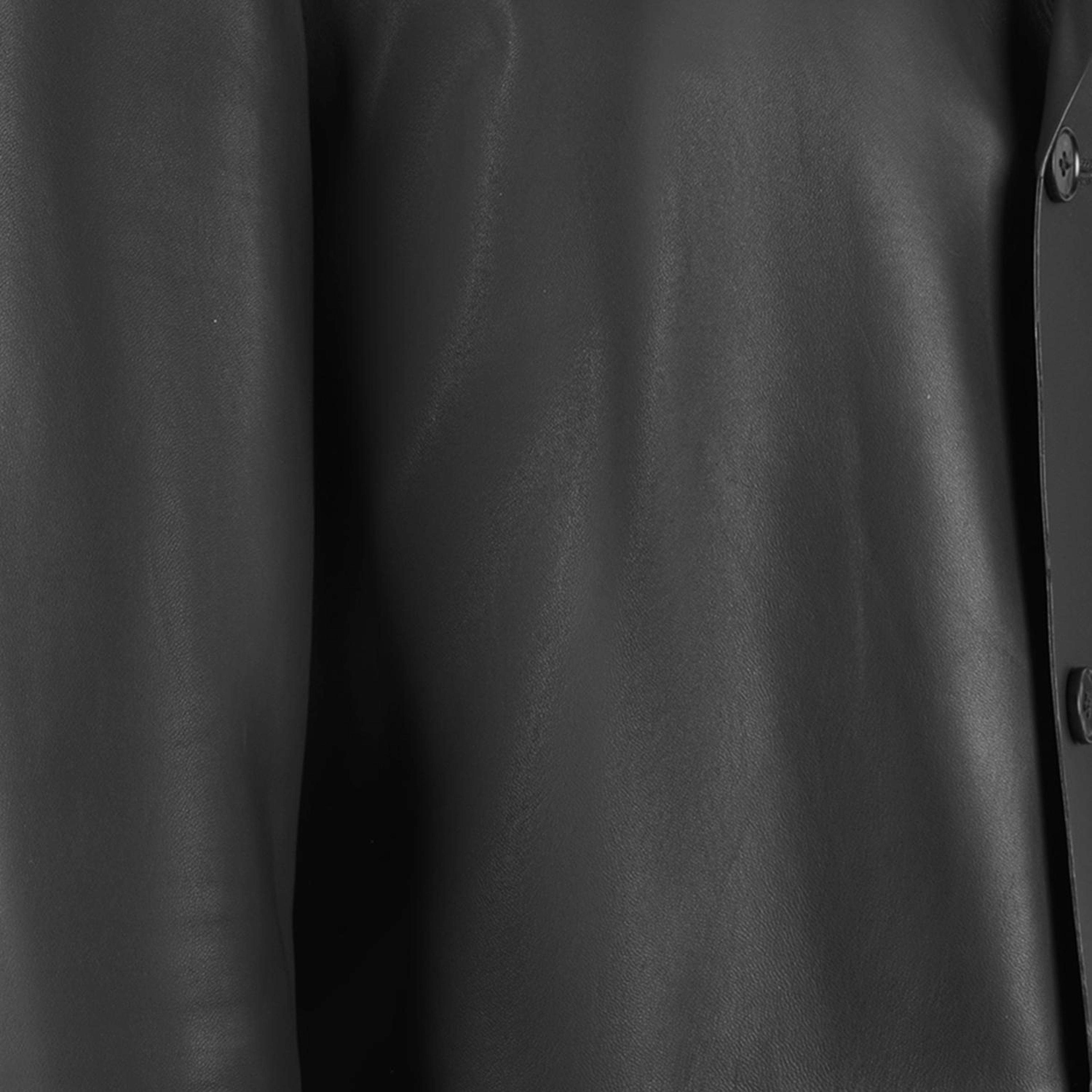 Auburn Siyah Erkek Deri Blazer Ceket