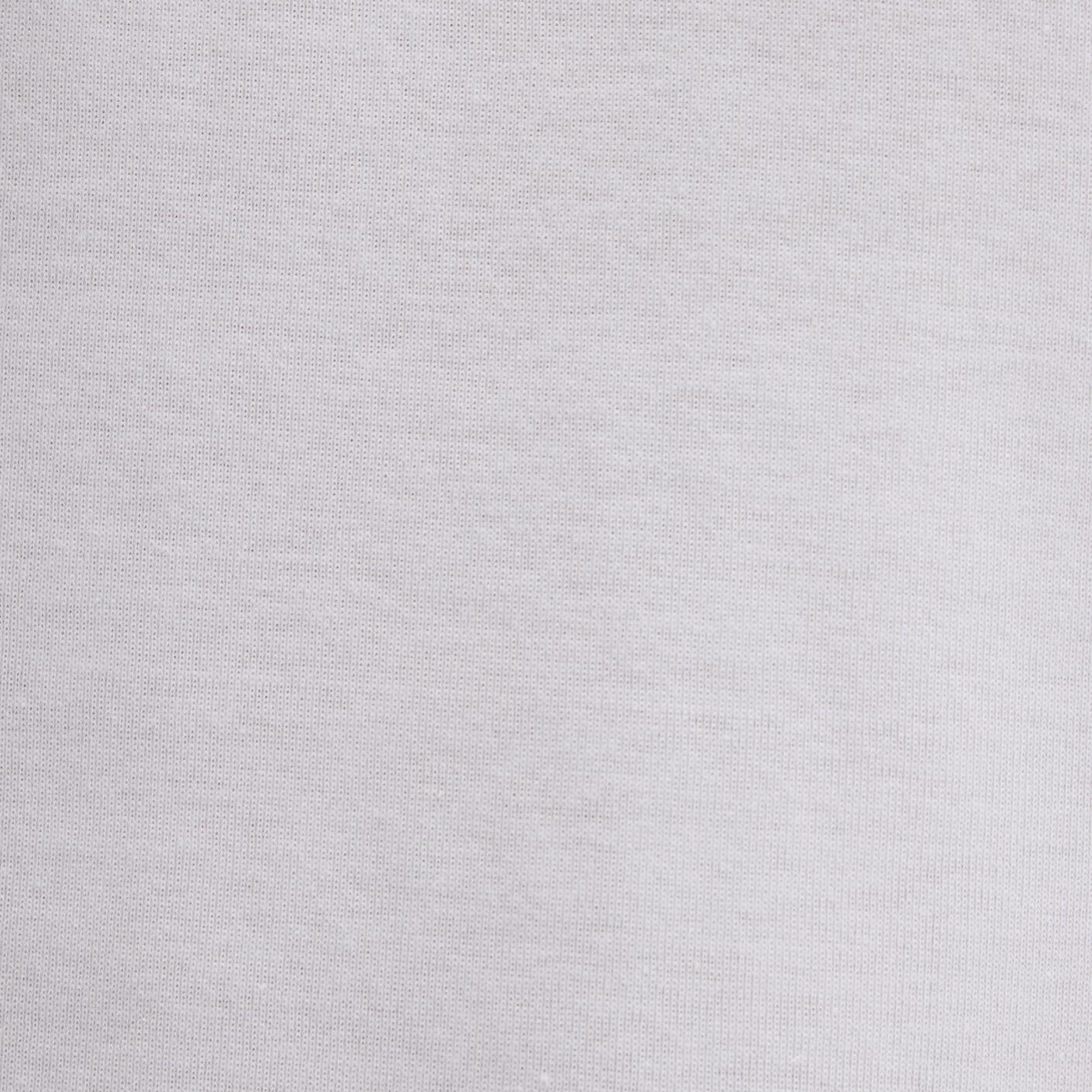 Mavi Ribana Detaylı Beyaz Tişört Fitted / Vücuda Oturan Kesim 063747-620