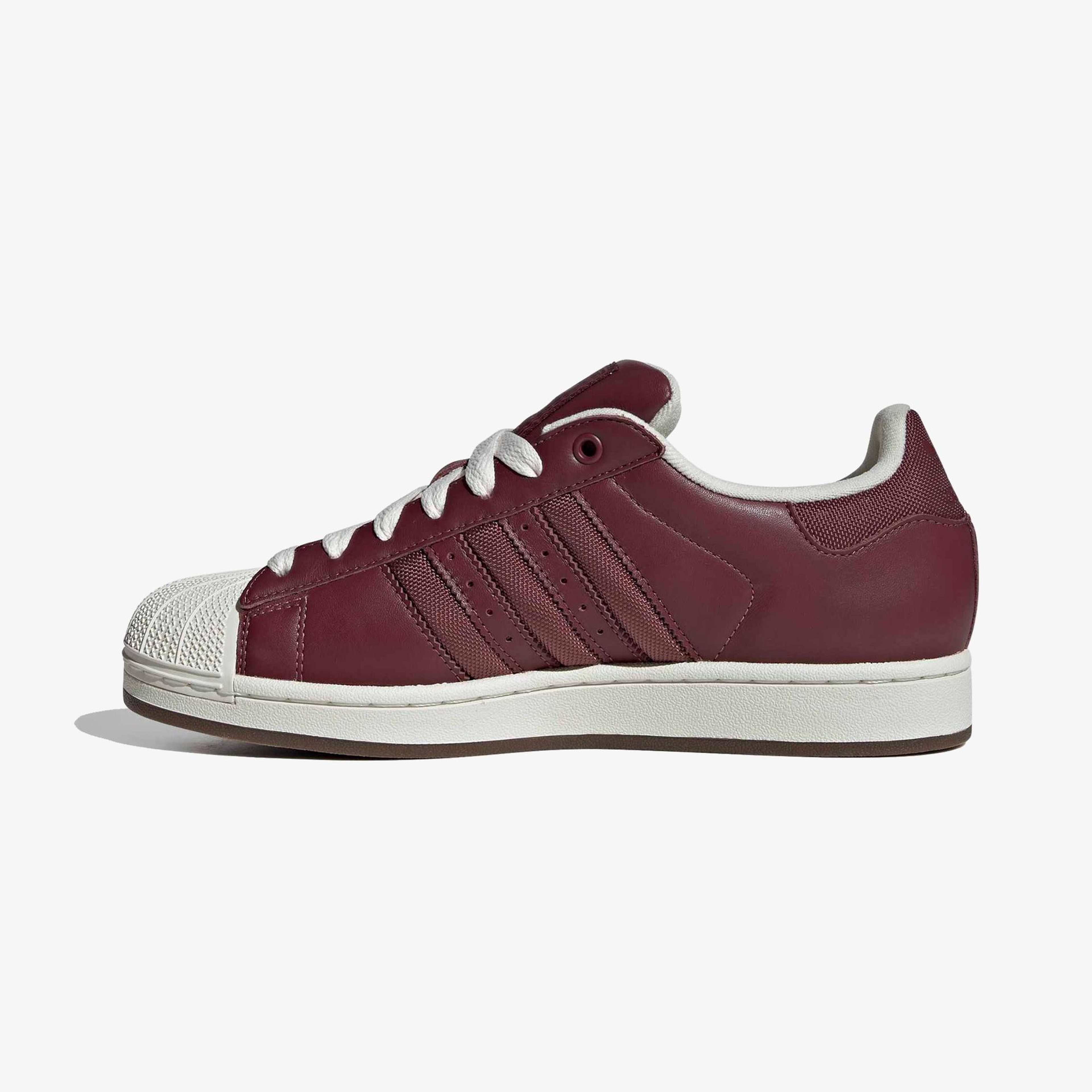 adidas Superstar II Unisex Bordo Sneaker