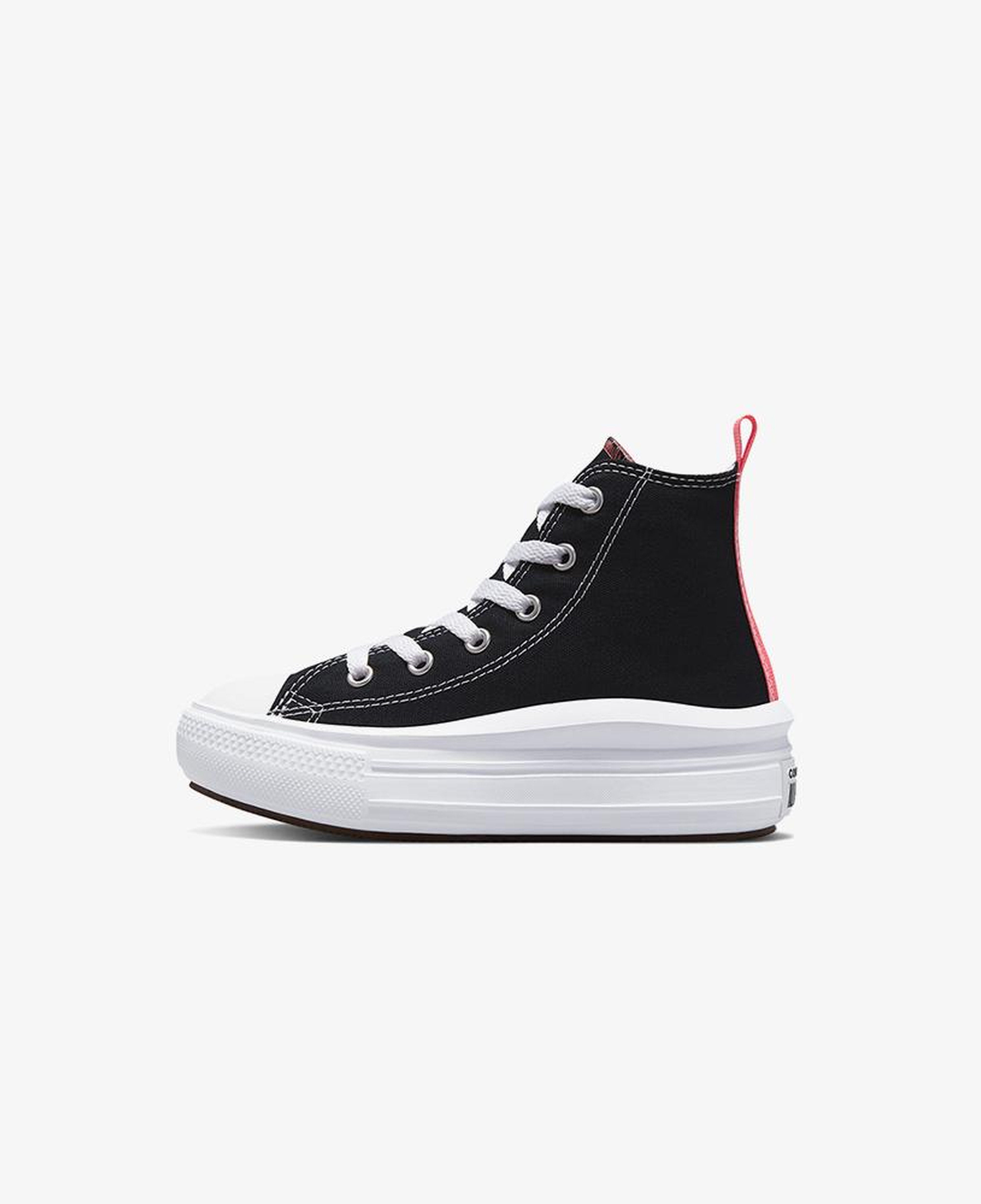 Converse Chuck Taylor All Star Move Çocuk Siyah Platform Sneaker