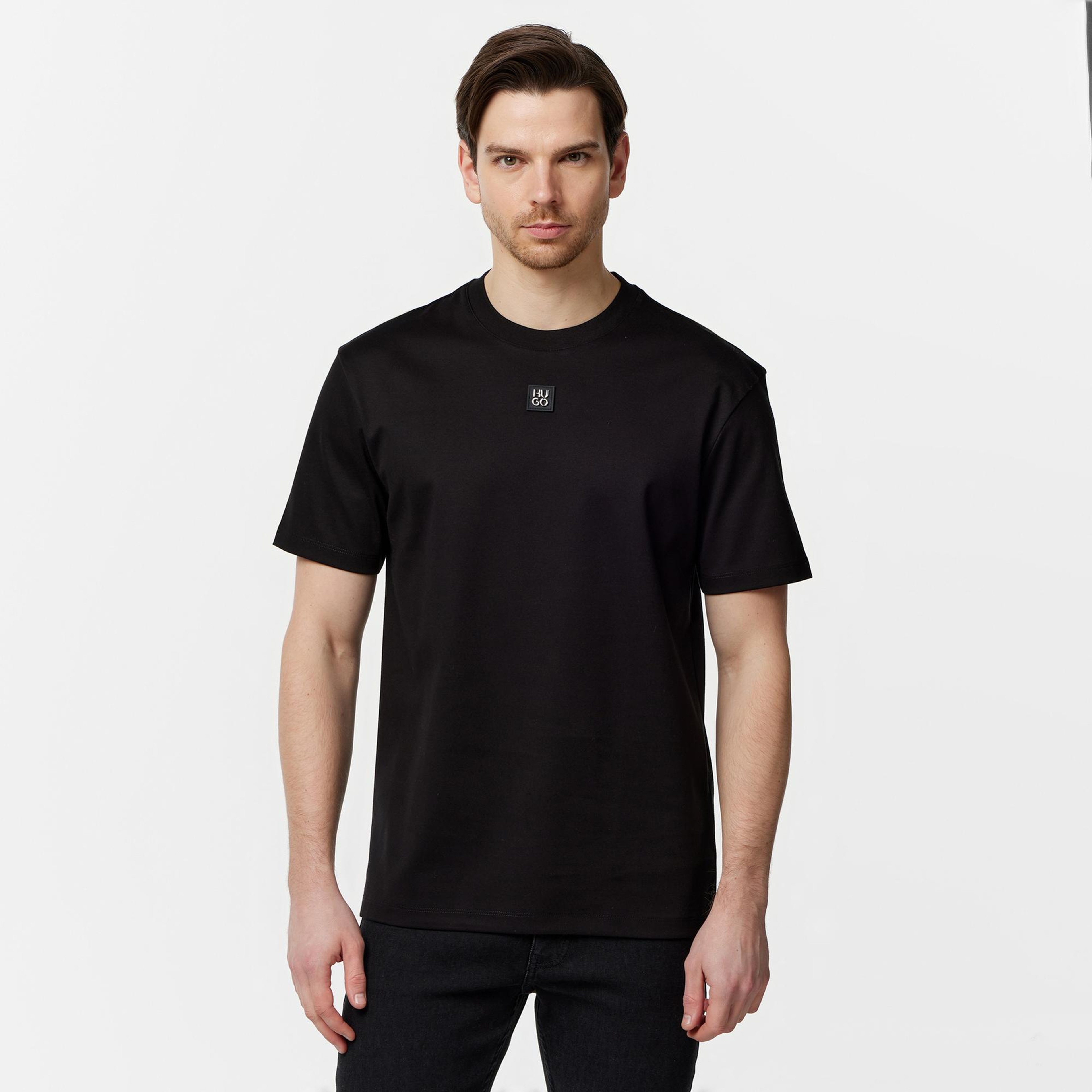 Hugo Dalile Erkek Siyah T-Shirt