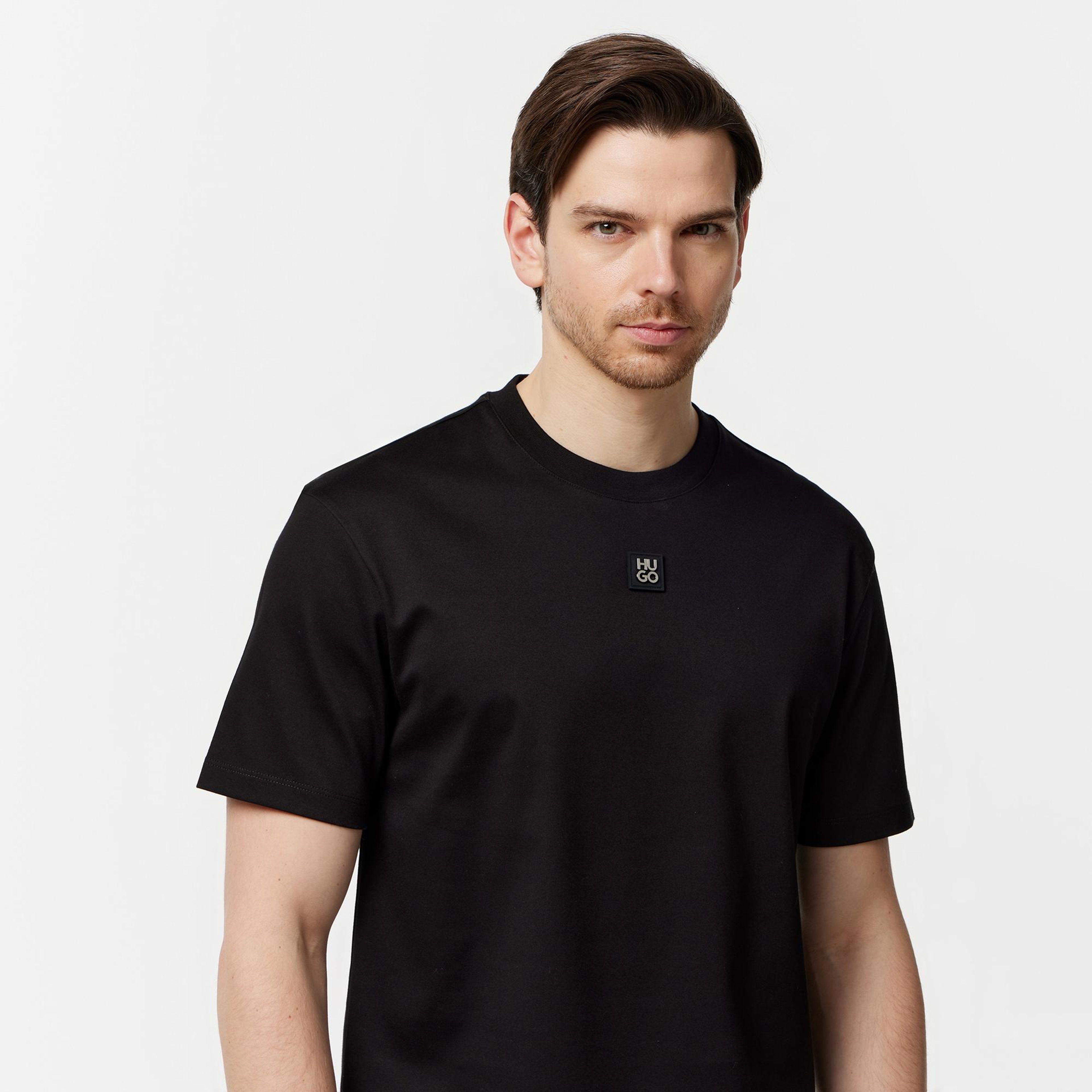 Hugo Dalile Erkek Siyah T-Shirt