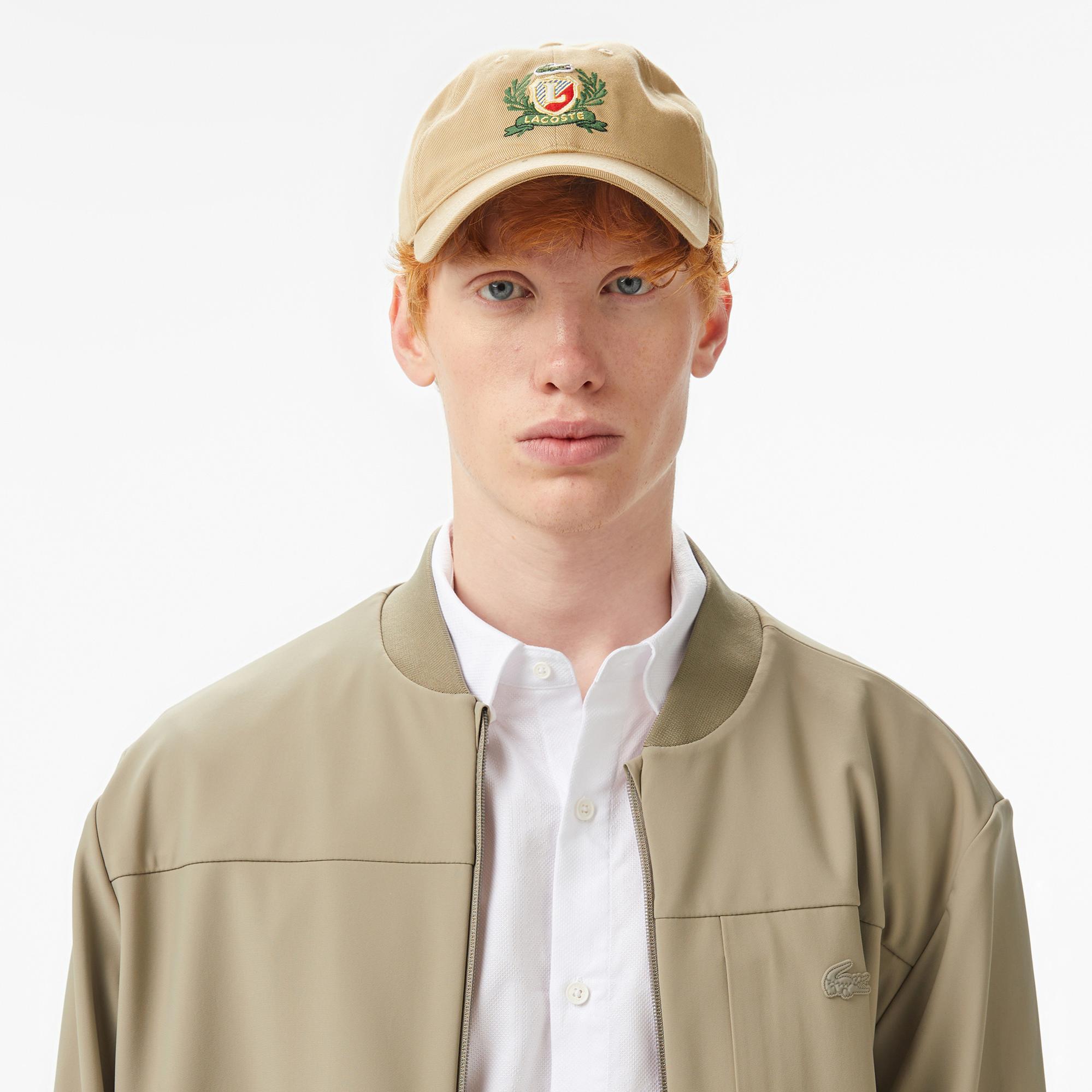 Lacoste Erkek Hakim Yaka Açık Kahverengi Bomber Ceket