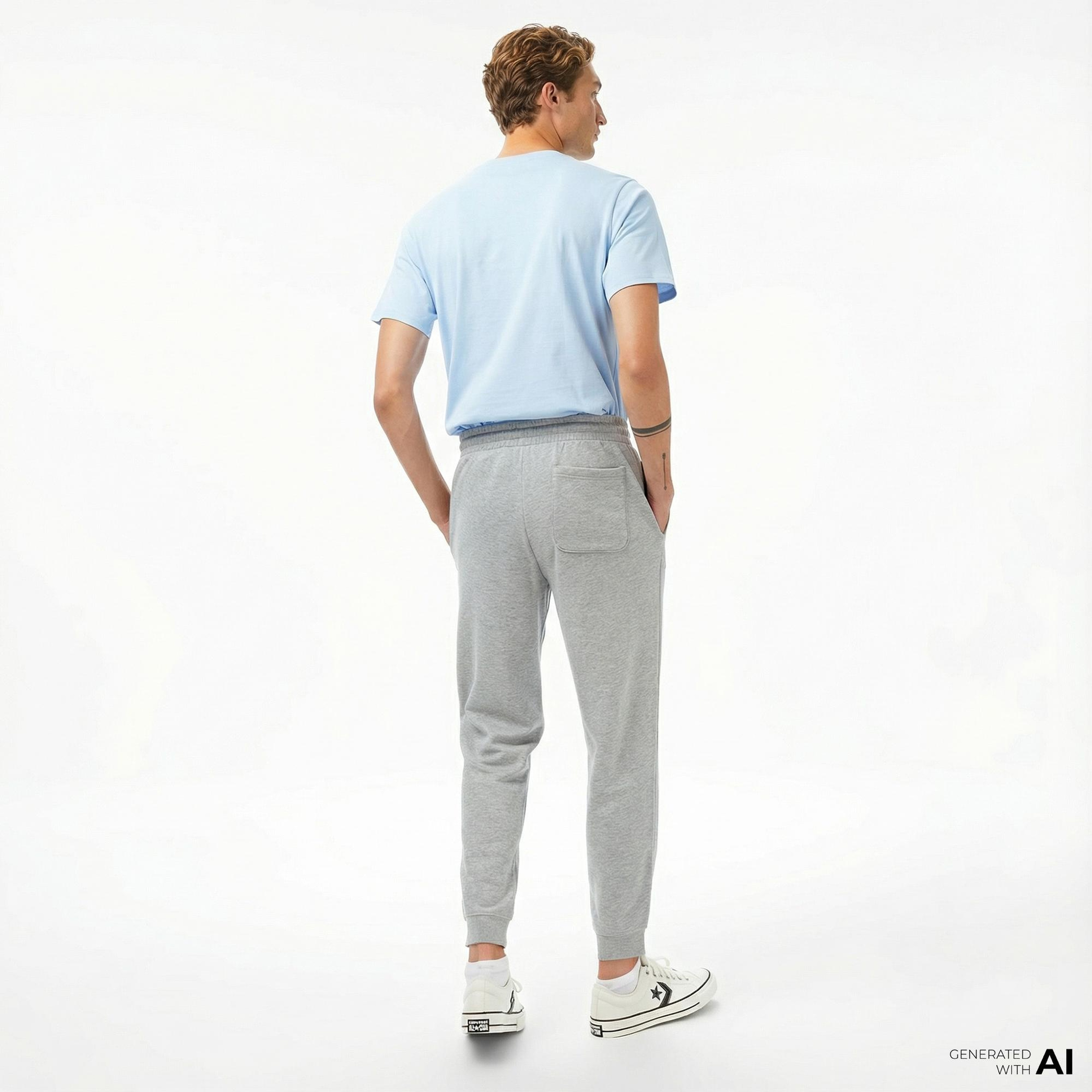 Converse Erkek Gri Pantolon