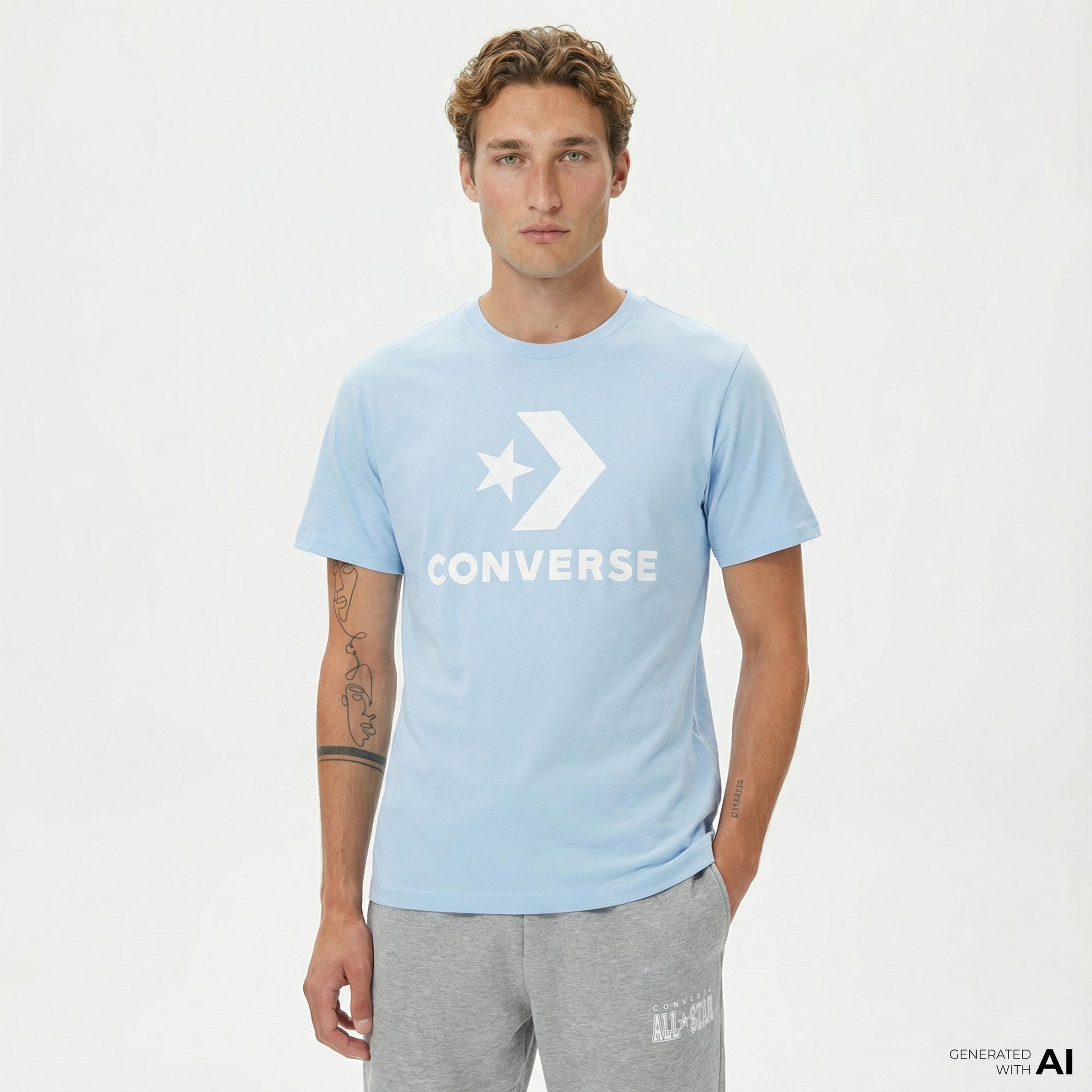 Converse Erkek Gri Pantolon