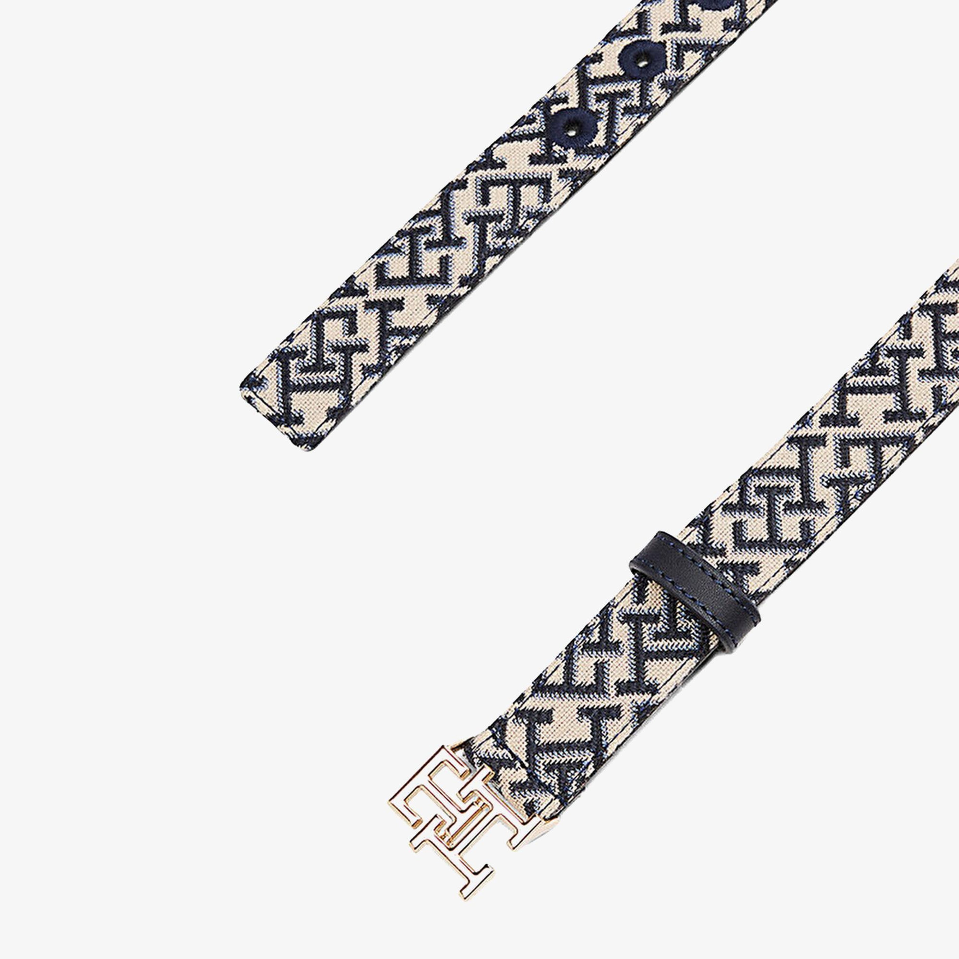 Tommy Hilfiger Jacquard 2.5 Kadın Lacivert Kemer