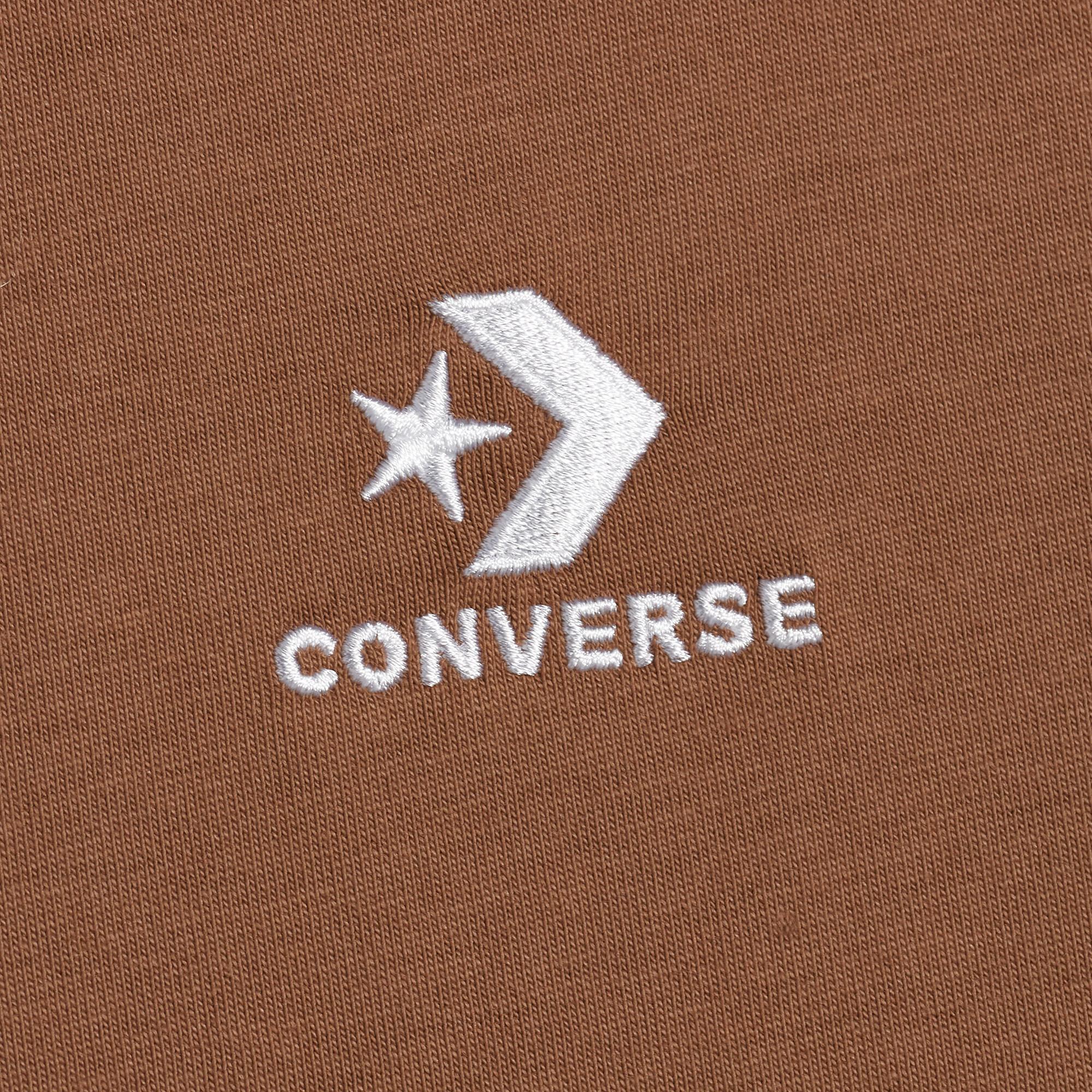Converse Go-To Unisex Kahverengi T-Shirt