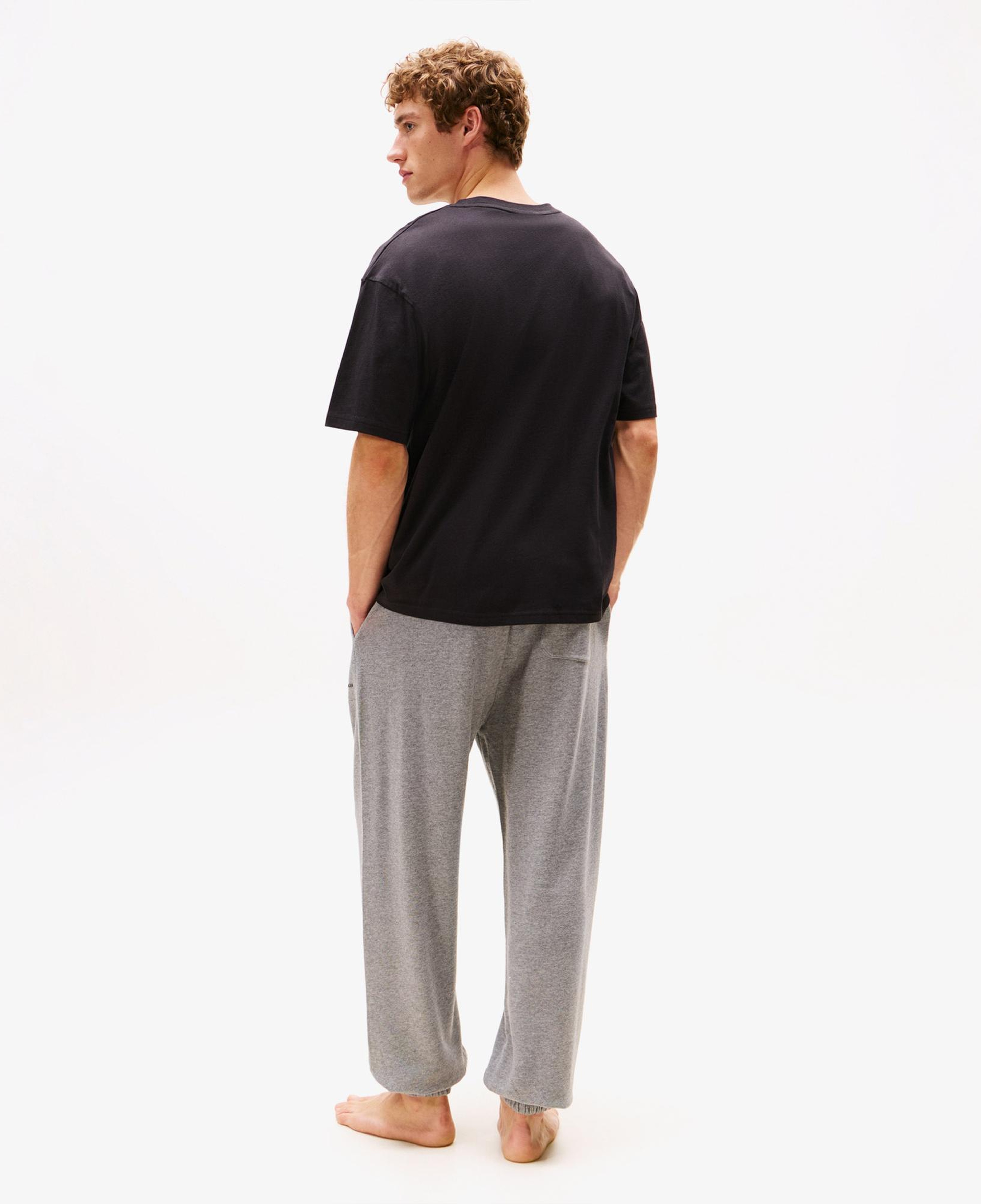 Tommy Hilfiger Logo Erkek Siyah T-Shirt