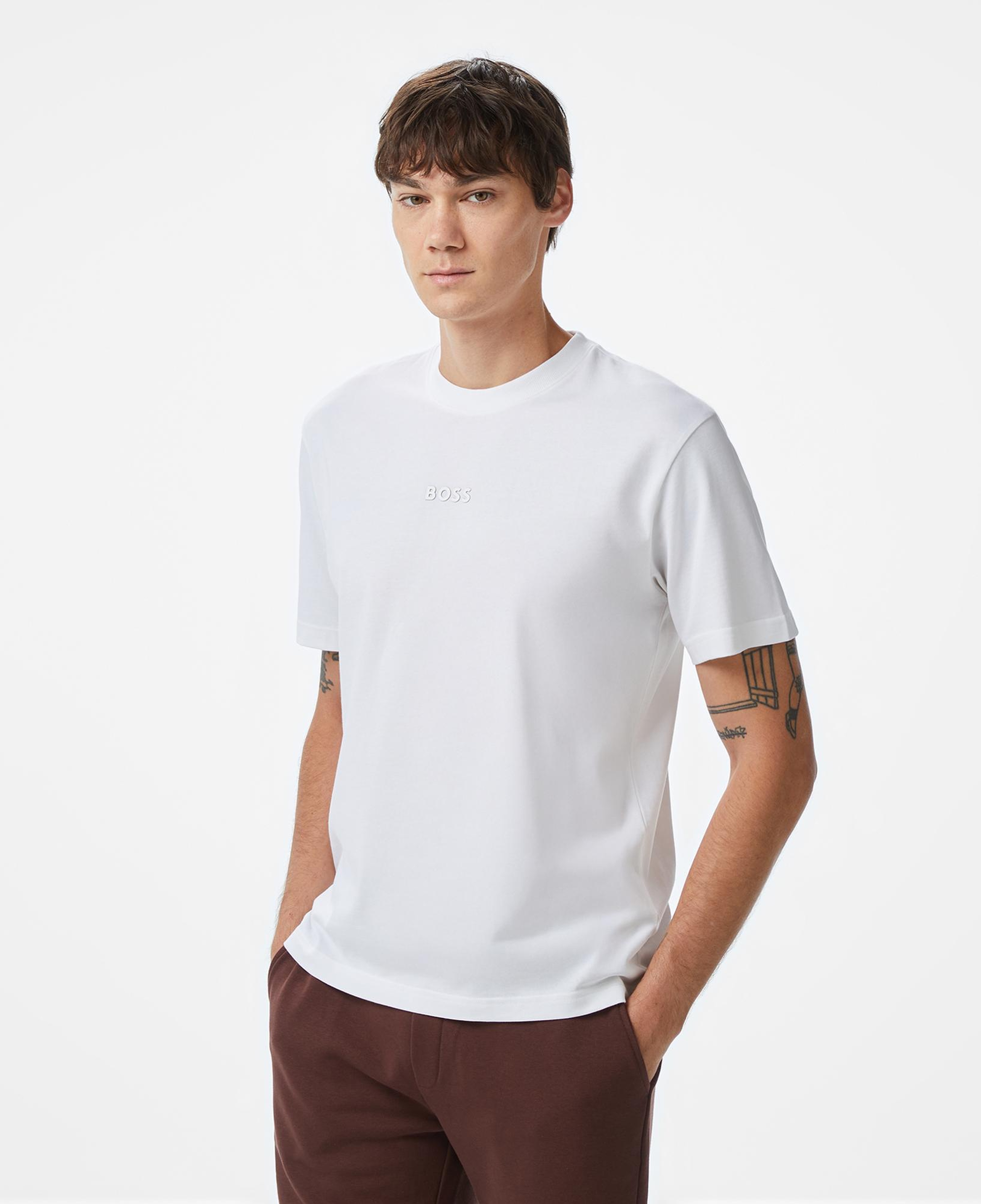 Boss Erkek Beyaz T-Shirt